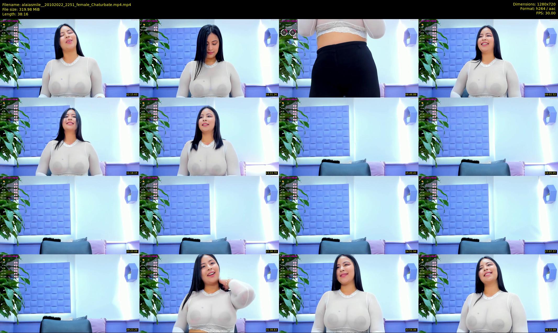 alaiasmile_ — 39 minute Chaturbate female cam show recording, 720p, Oct 20, 2022