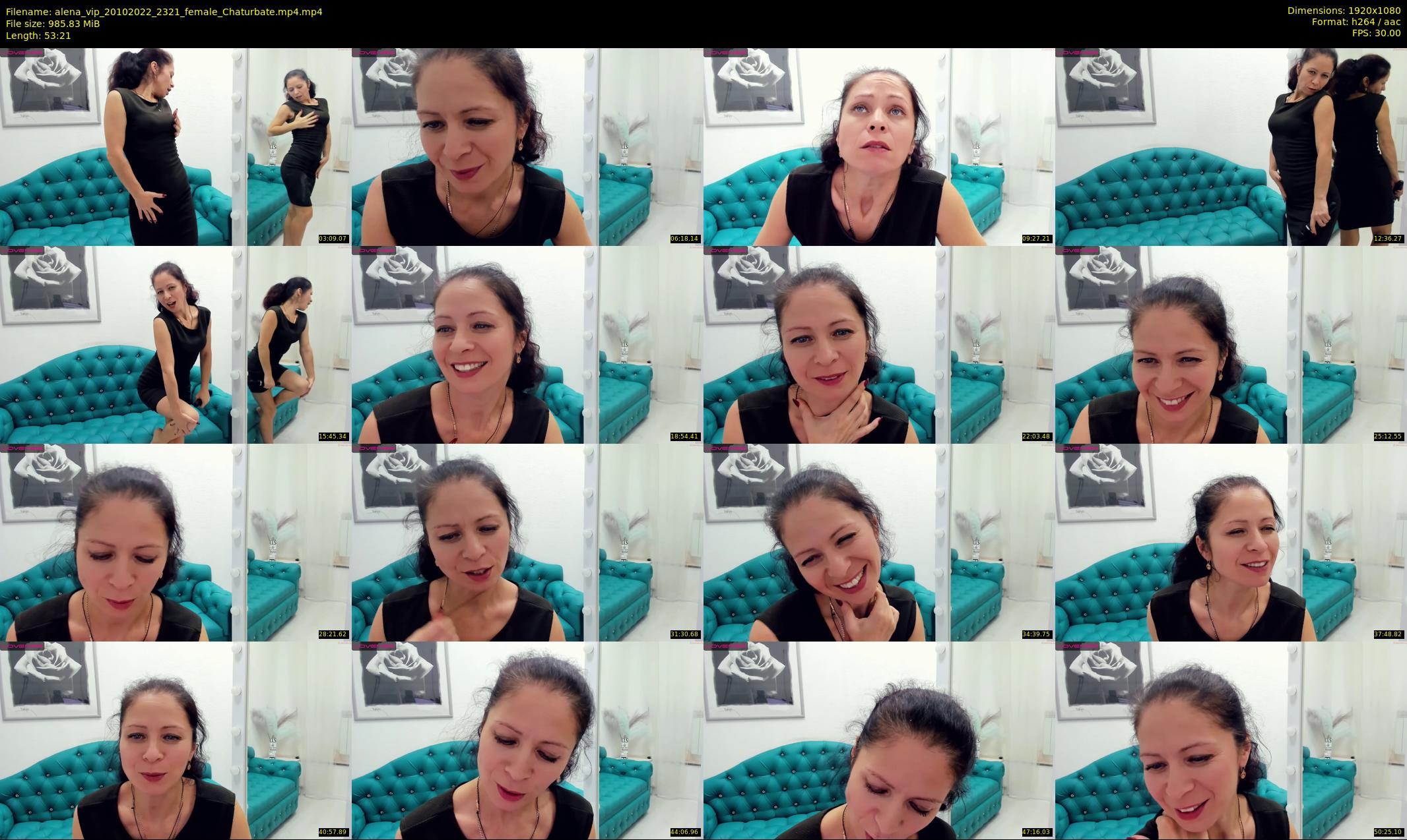 alena_vip — 54 minute Chaturbate female cam show recording, 1080p, Oct 20, 2022