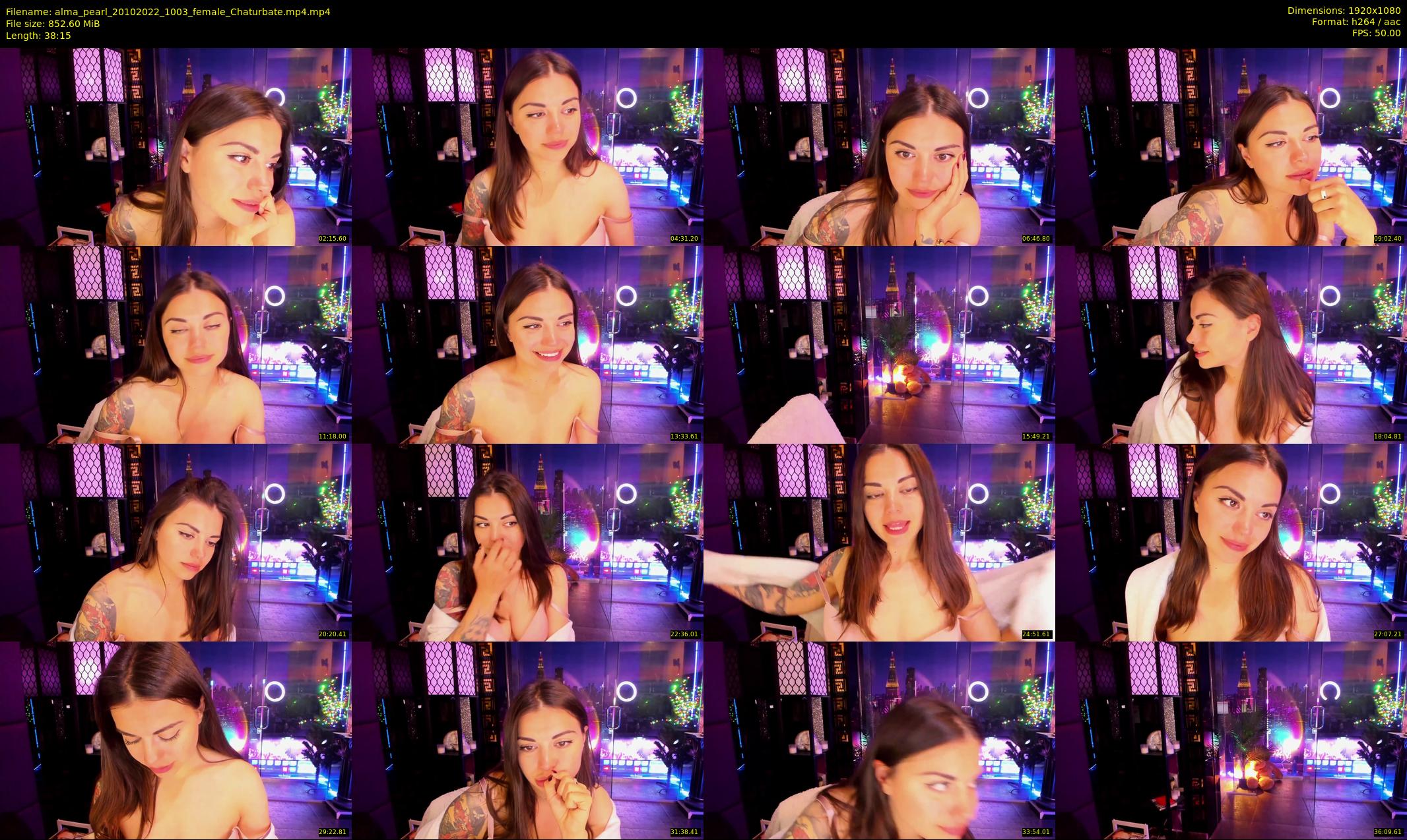 alma_pearl — 39 minute Chaturbate female cam show recording, 1080p, Oct 20, 2022