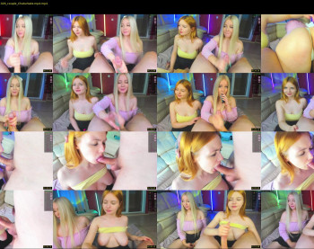 amazongirls — 4 minute Chaturbate couple cam show recording, 1080p, Oct 20, 2022