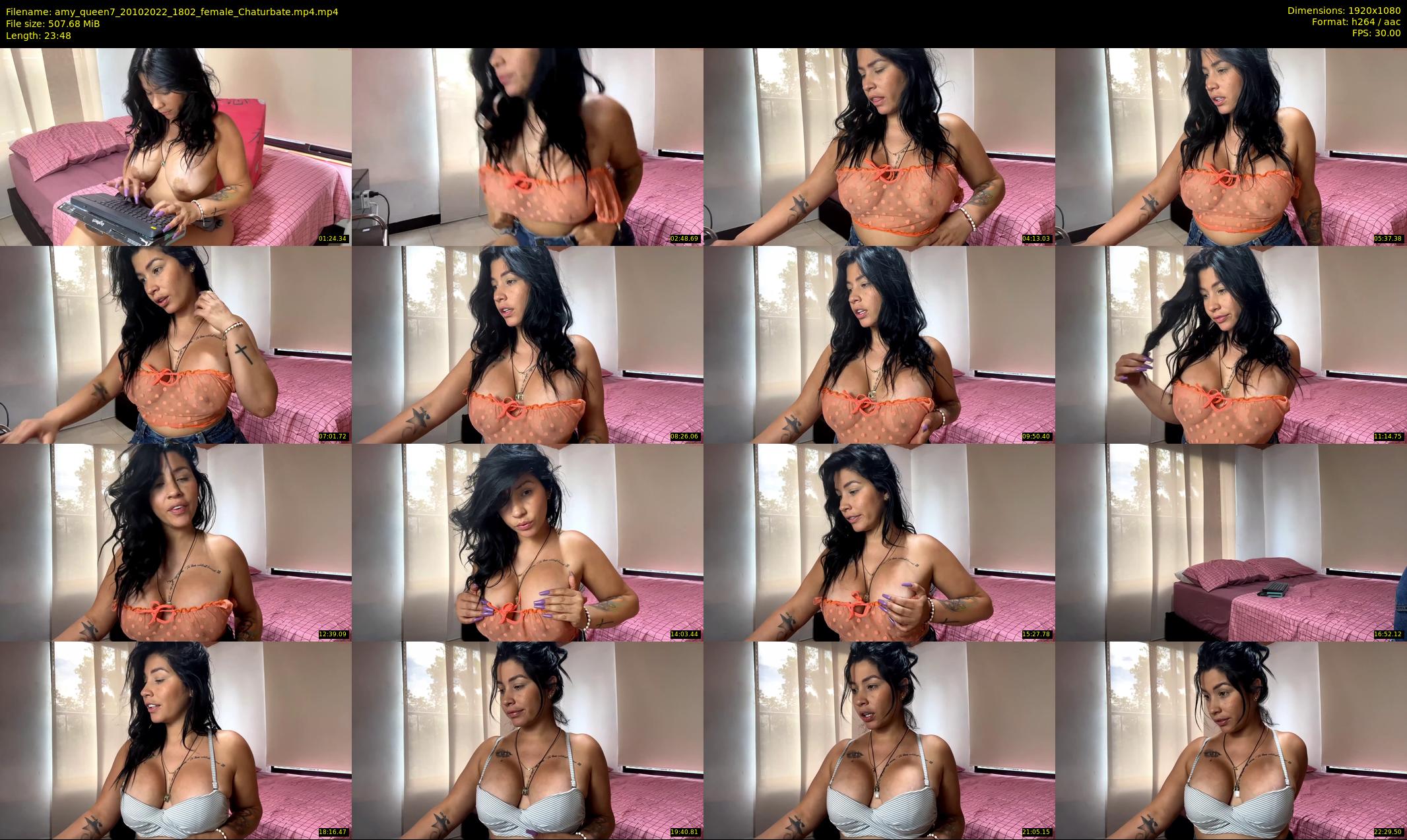 amy_queen7 — 24 minute Chaturbate female cam show recording, 1080p, Oct 20, 2022