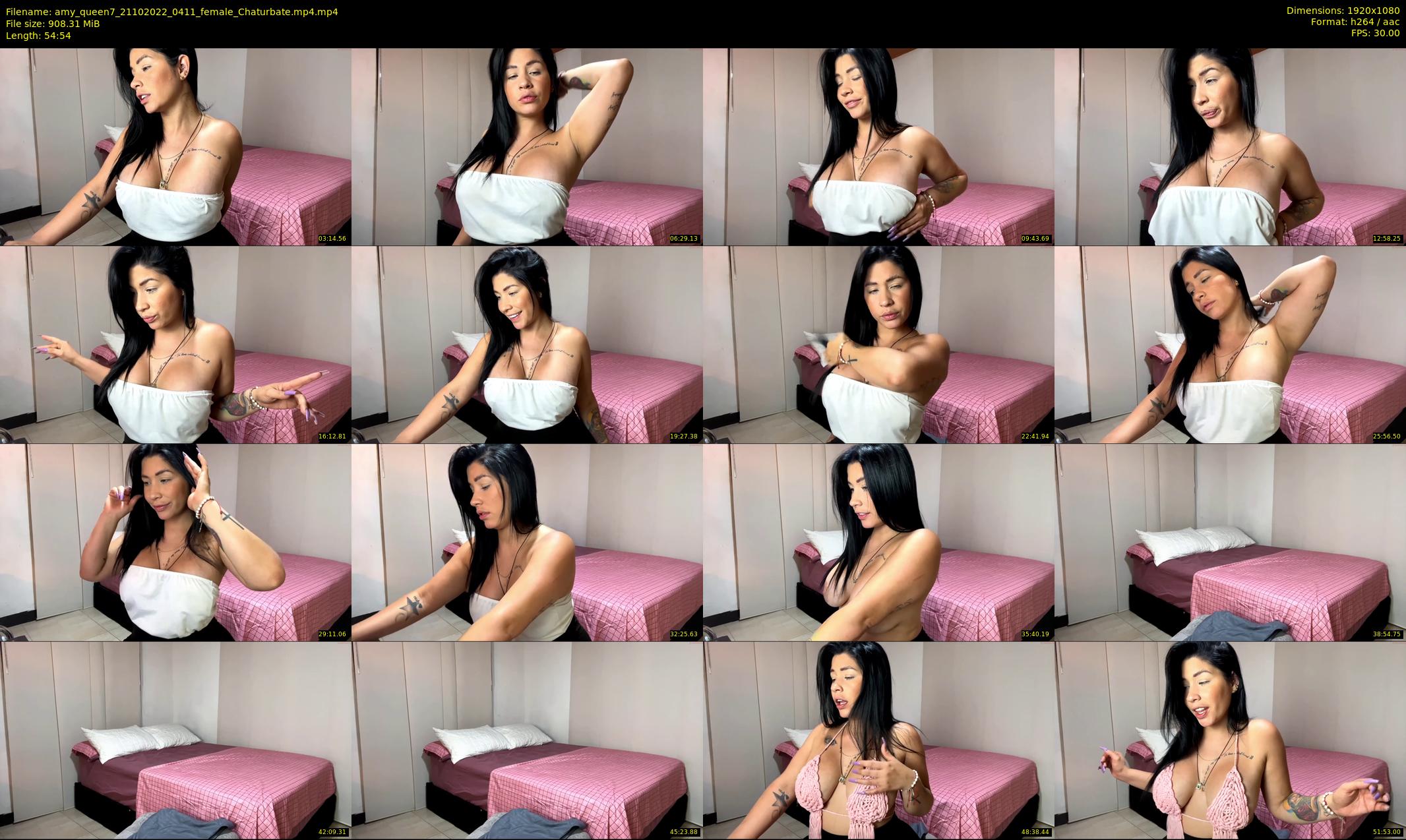 amy_queen7 — 55 minute Chaturbate female cam show recording, 1080p, Oct 21, 2022