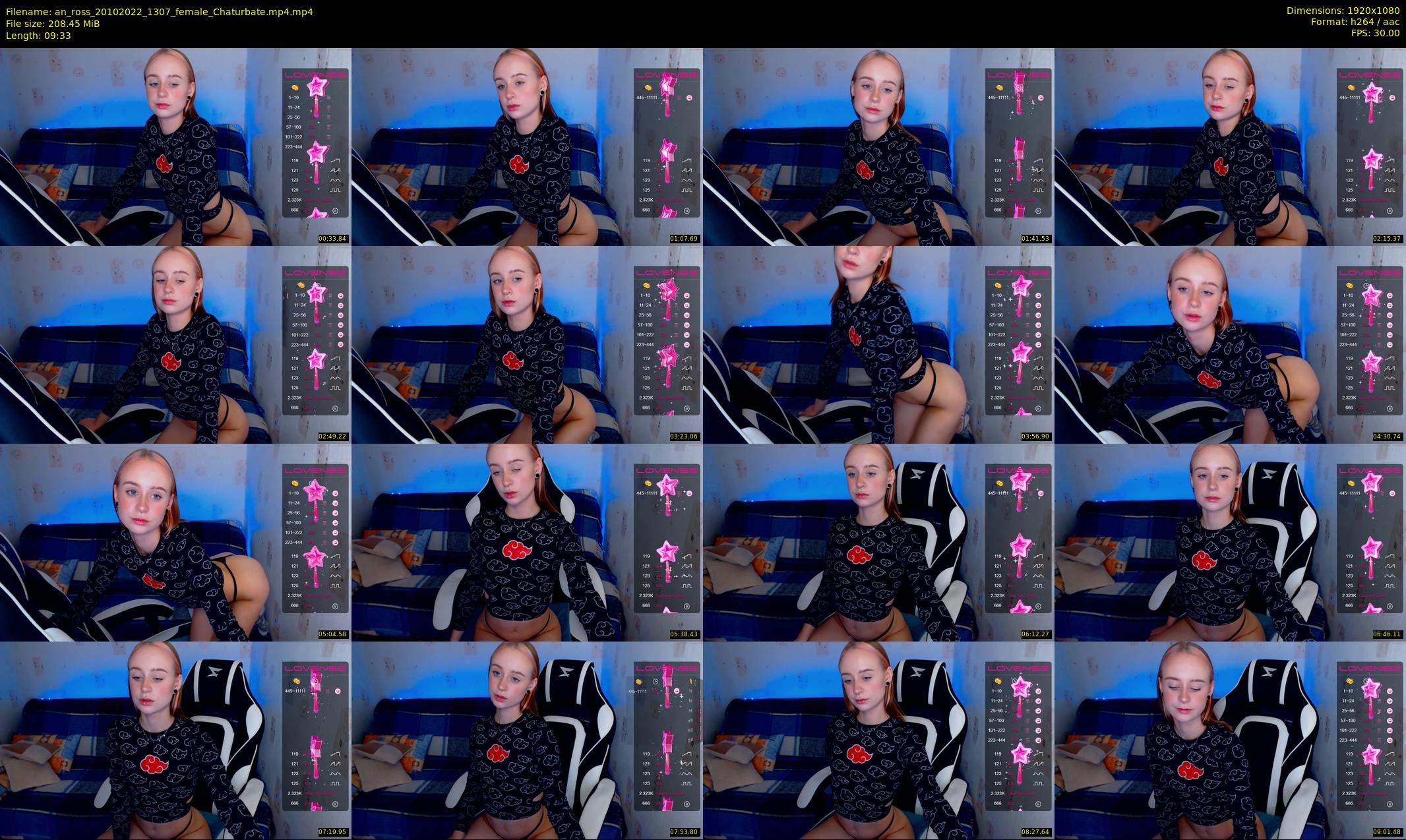 an_ross — 10 minute Chaturbate female cam show recording, 1080p, Oct 20, 2022