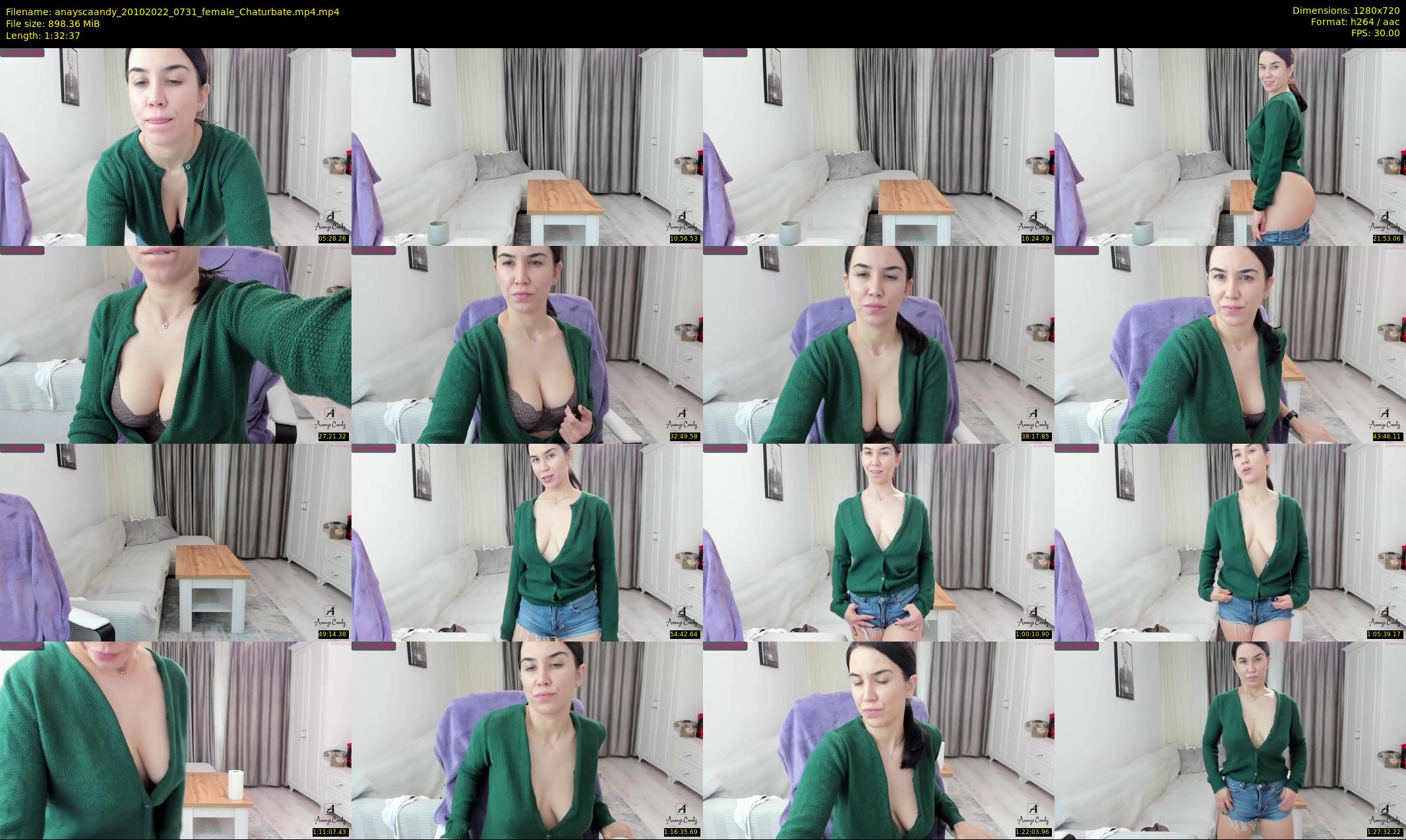 anayscaandy — 93 minute Chaturbate female cam show recording, 720p, Oct 20, 2022