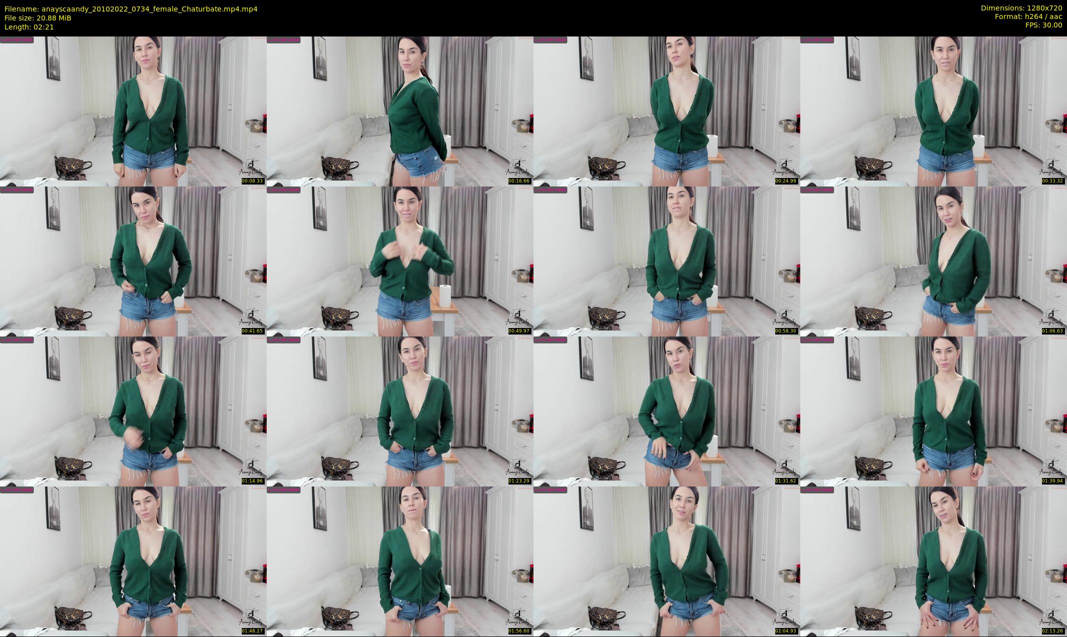 anayscaandy — 3 minute Chaturbate female cam show recording, 720p, Oct 20, 2022