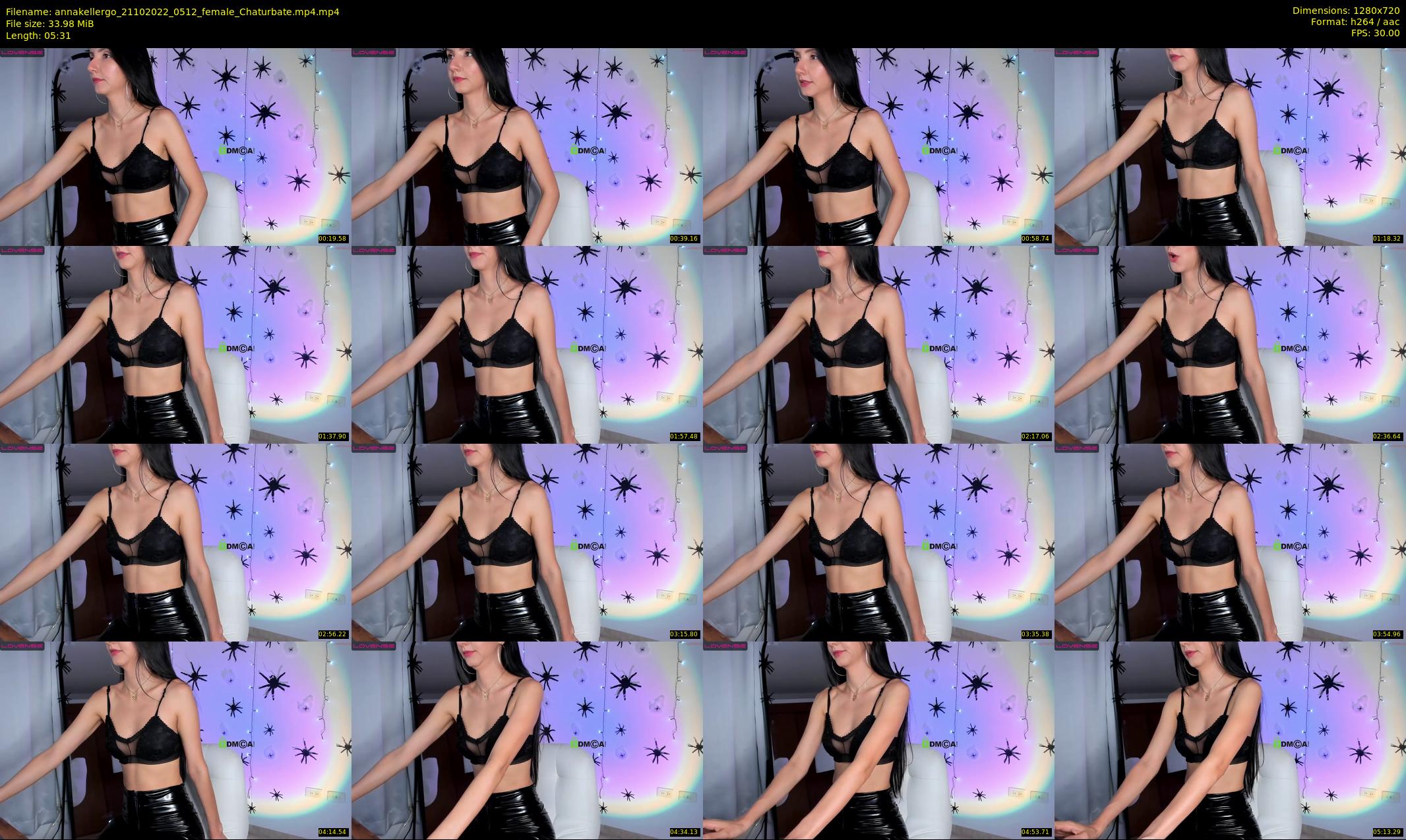 annakellergo — 6 minute Chaturbate female cam show recording, 720p, Oct 21, 2022