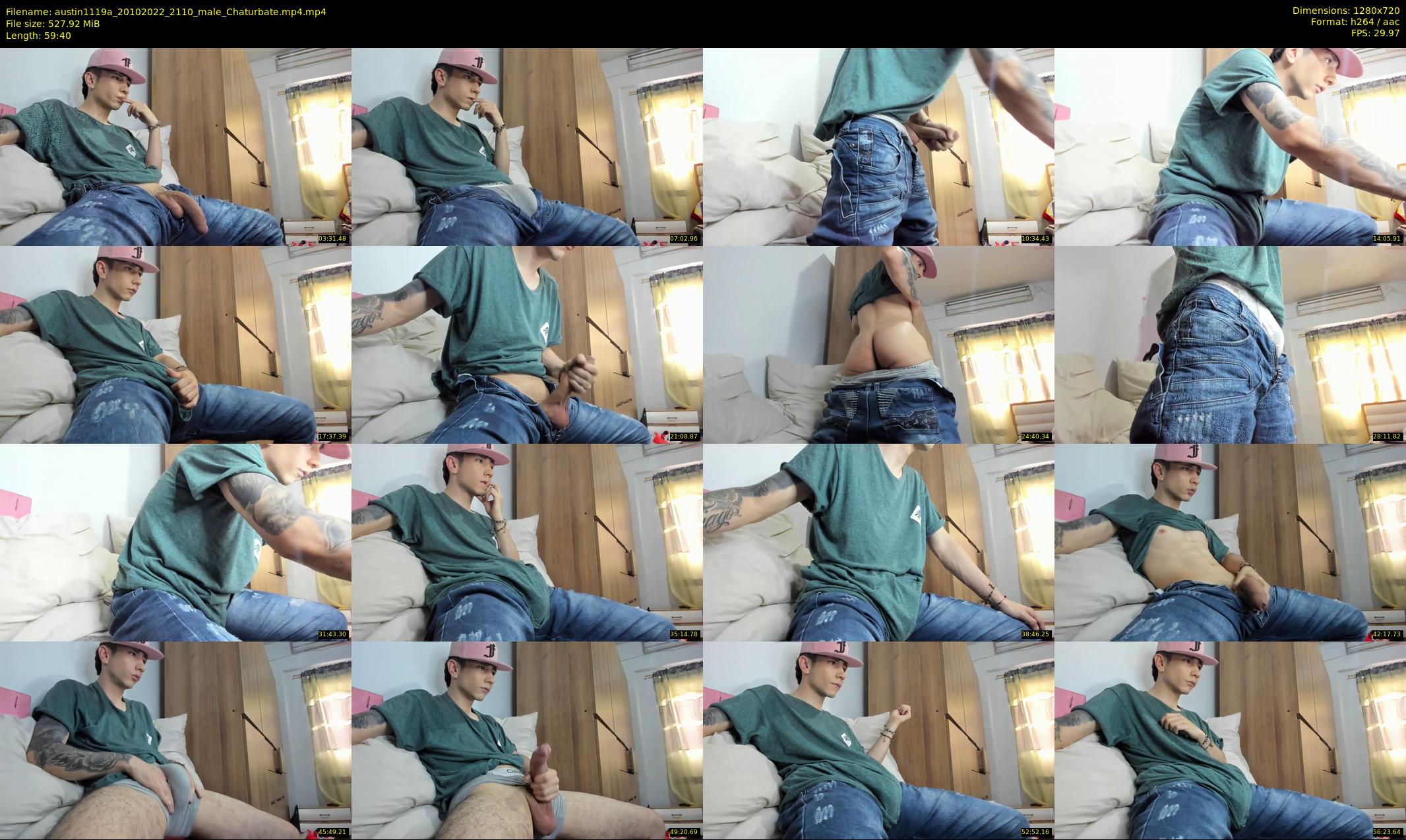 austin1119a — 60 minute Chaturbate male cam show recording, 720p, Oct 20, 2022