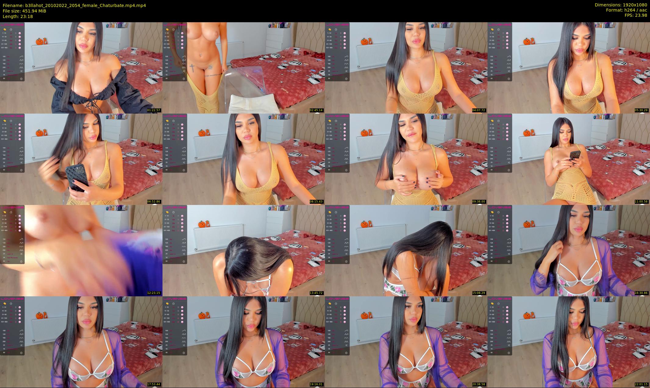 b3llahot — 24 minute Chaturbate female cam show recording, 1080p, Oct 20, 2022