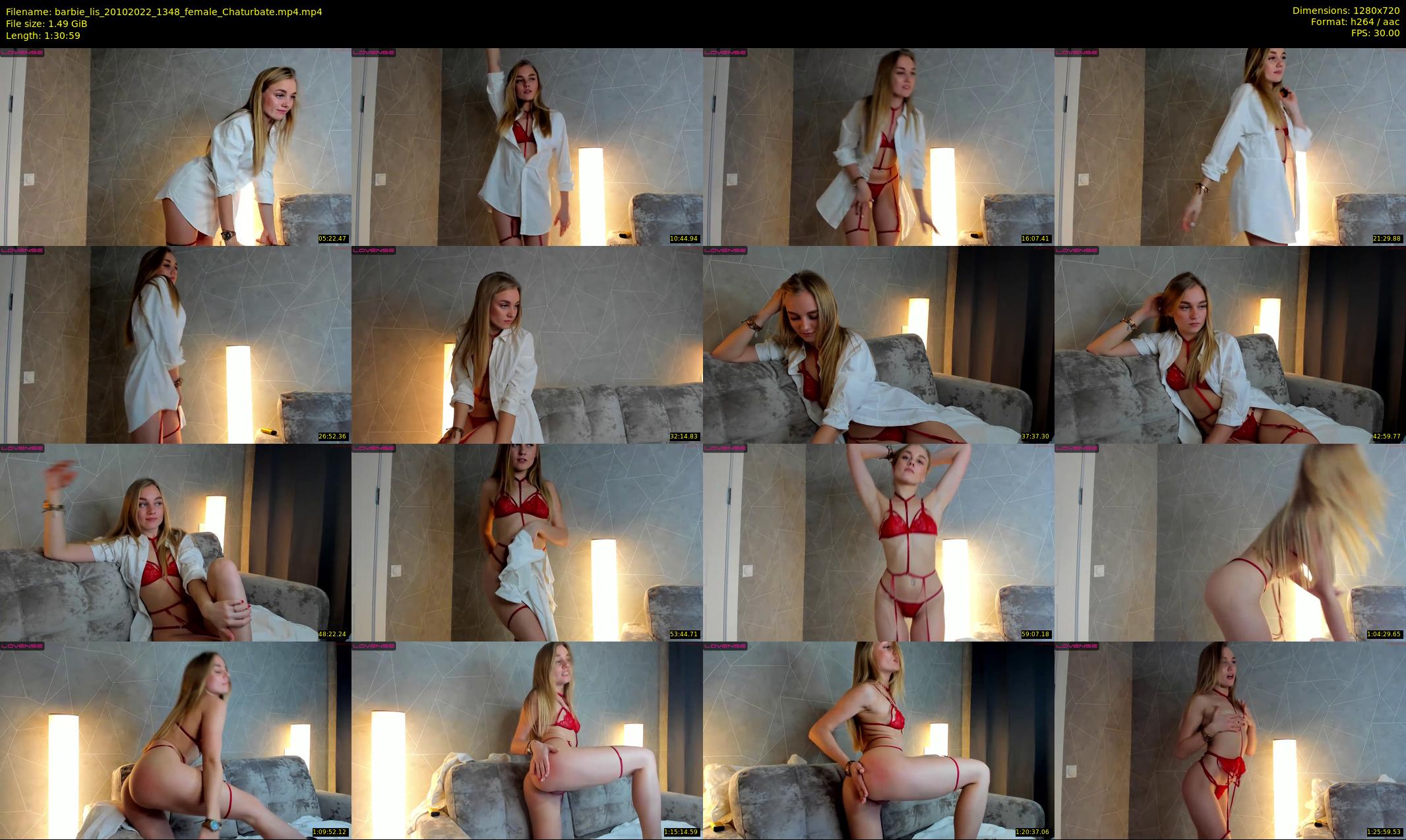 barbie_lis — 91 minute Chaturbate female cam show recording, 720p, Oct 20, 2022