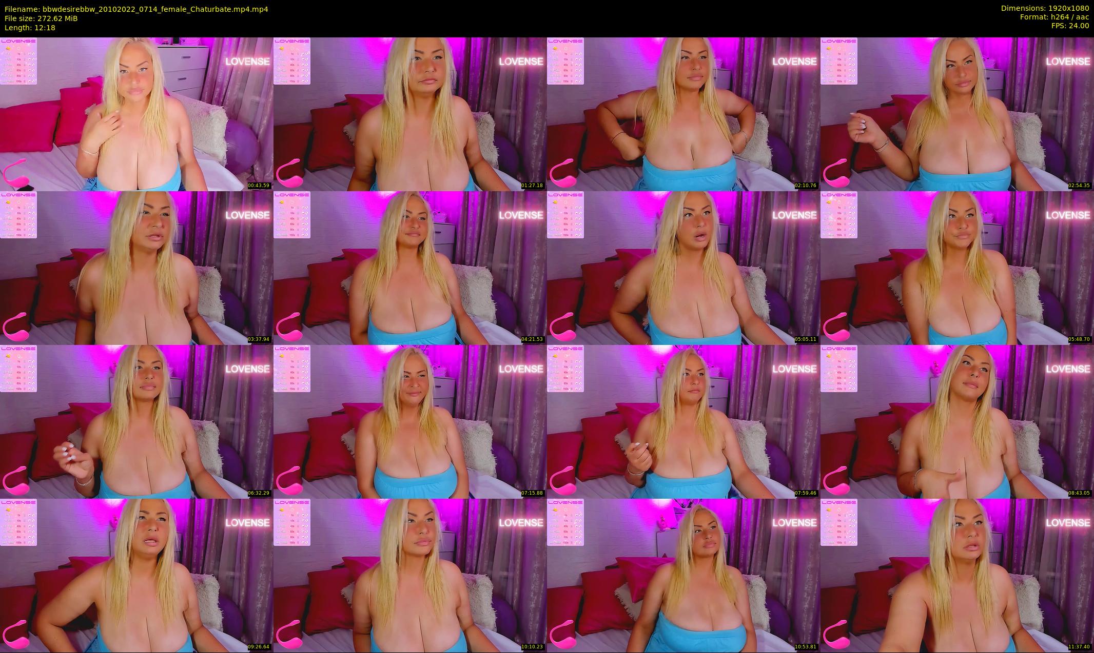 bbwdesirebbw — 13 minute Chaturbate female cam show recording, 1080p, Oct 20, 2022