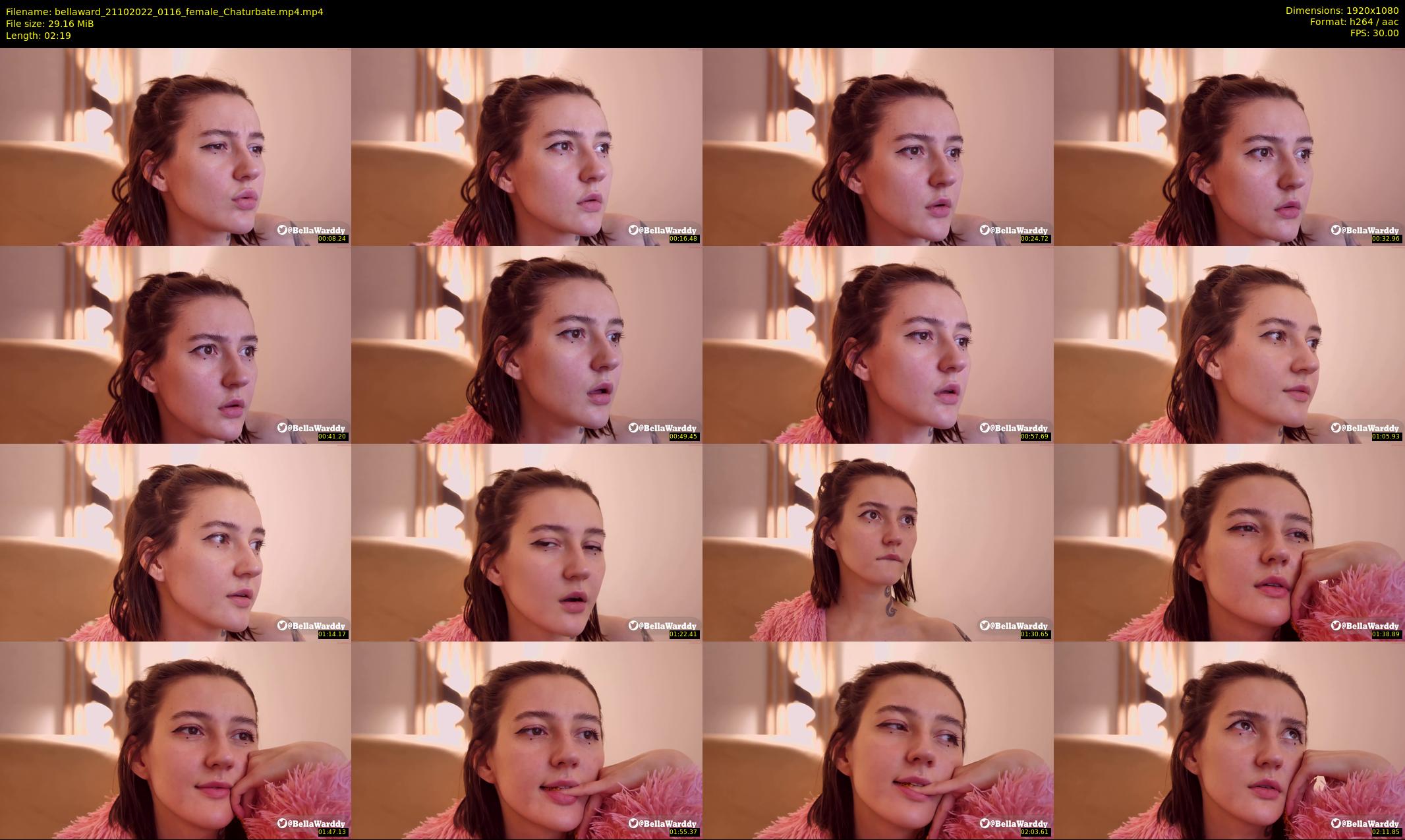 bellaward — 3 minute Chaturbate female cam show recording, 1080p, Oct 21, 2022