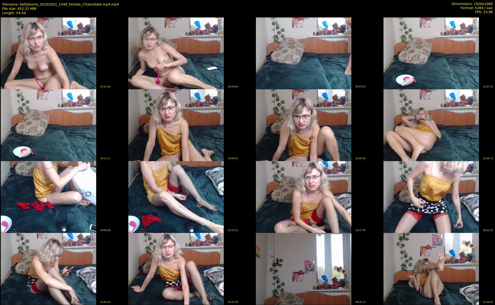 bettyburns — 55 minute Chaturbate female cam show recording, 1080p, Oct 20, 2022