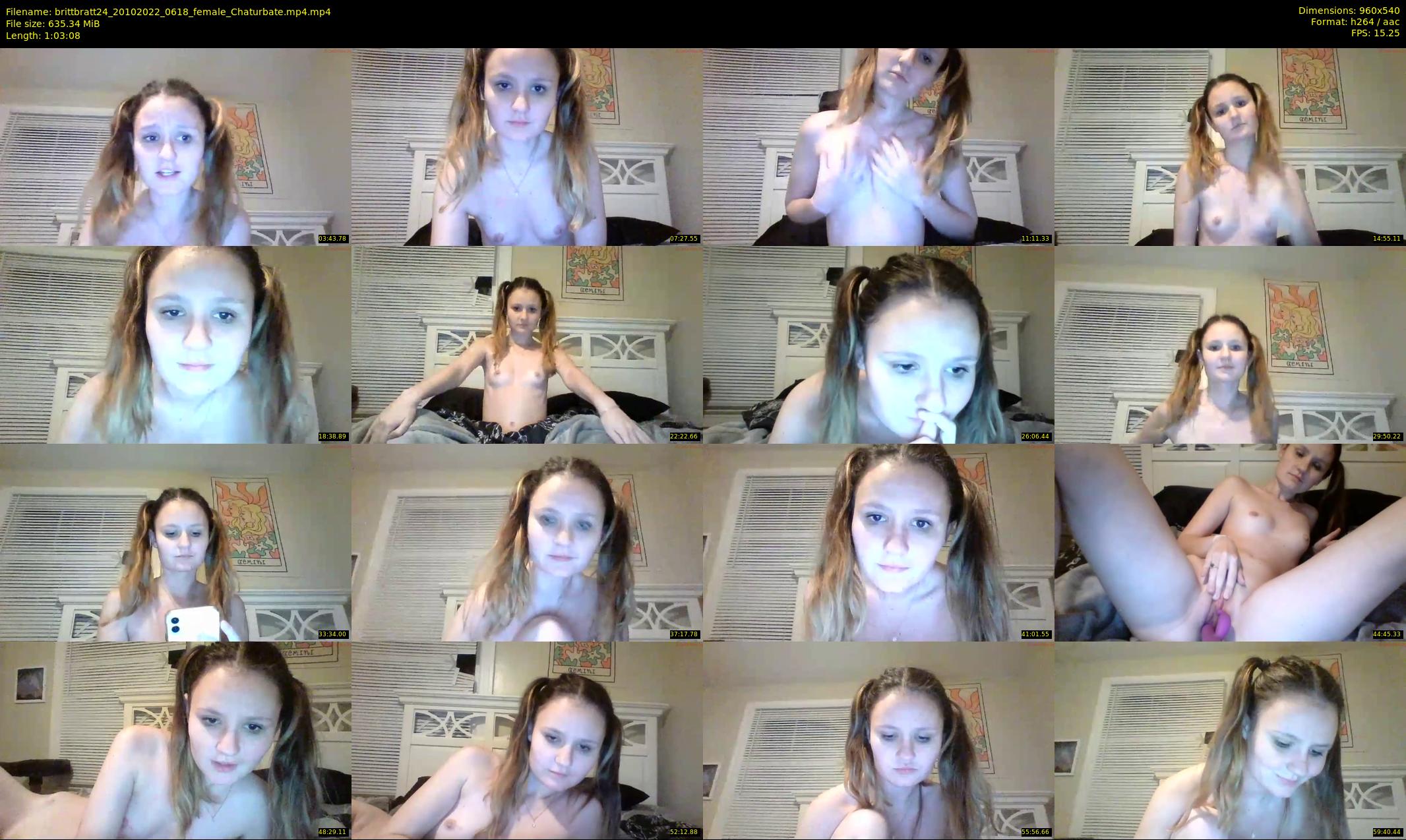 brittbratt24 — 64 minute Chaturbate female cam show recording, 480p, Oct 20, 2022