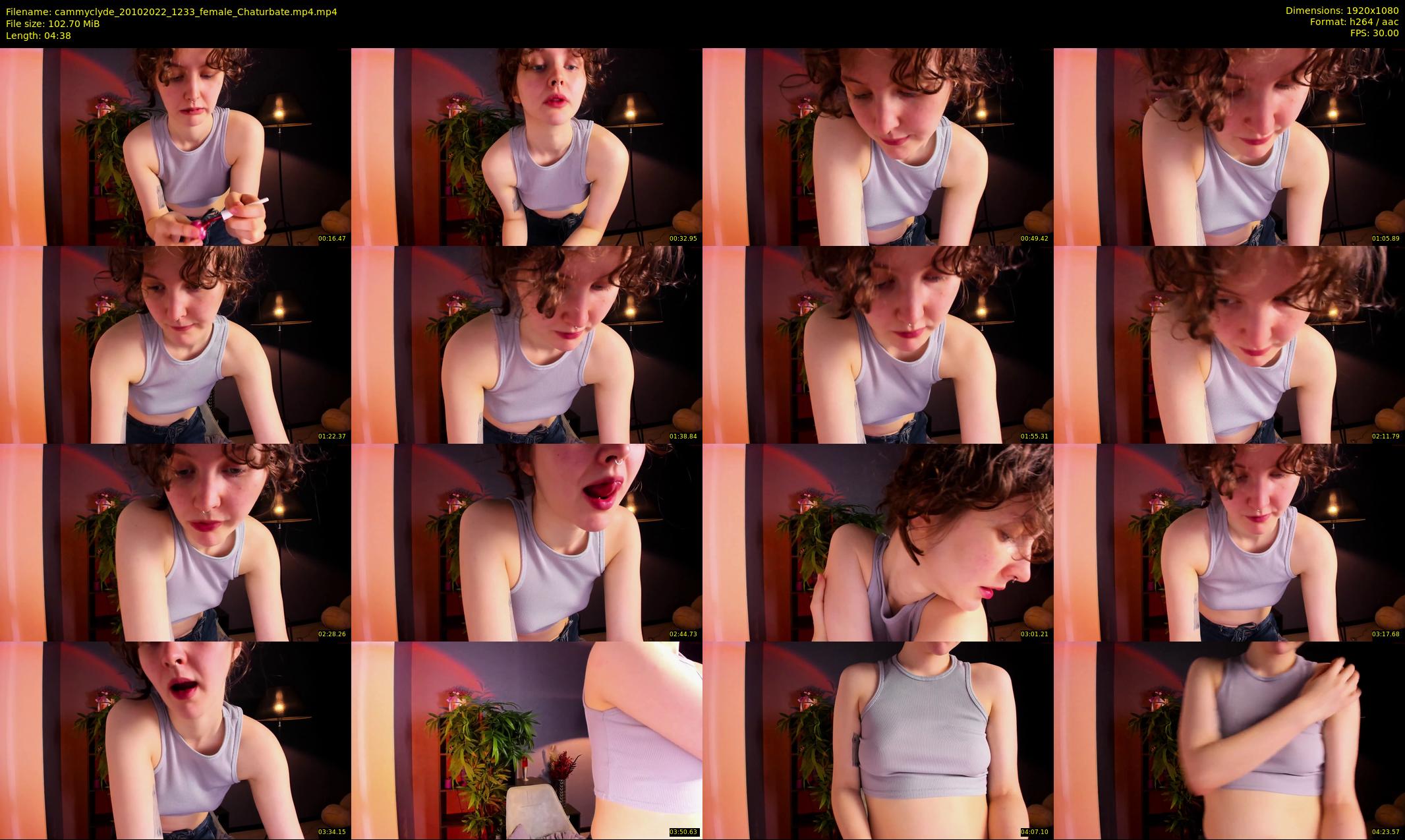 cammyclyde — 5 minute Chaturbate female cam show recording, 1080p, Oct 20, 2022