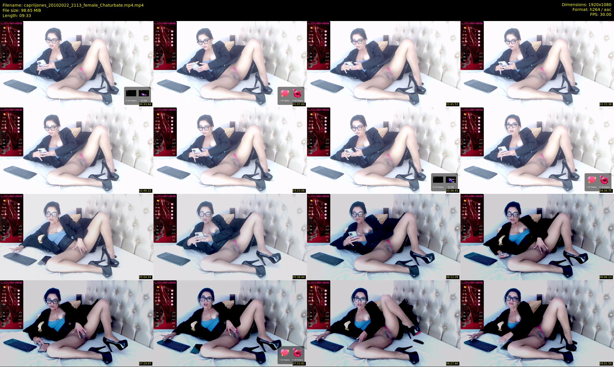 capriijones — 10 minute Chaturbate female cam show recording, 1080p, Oct 20, 2022