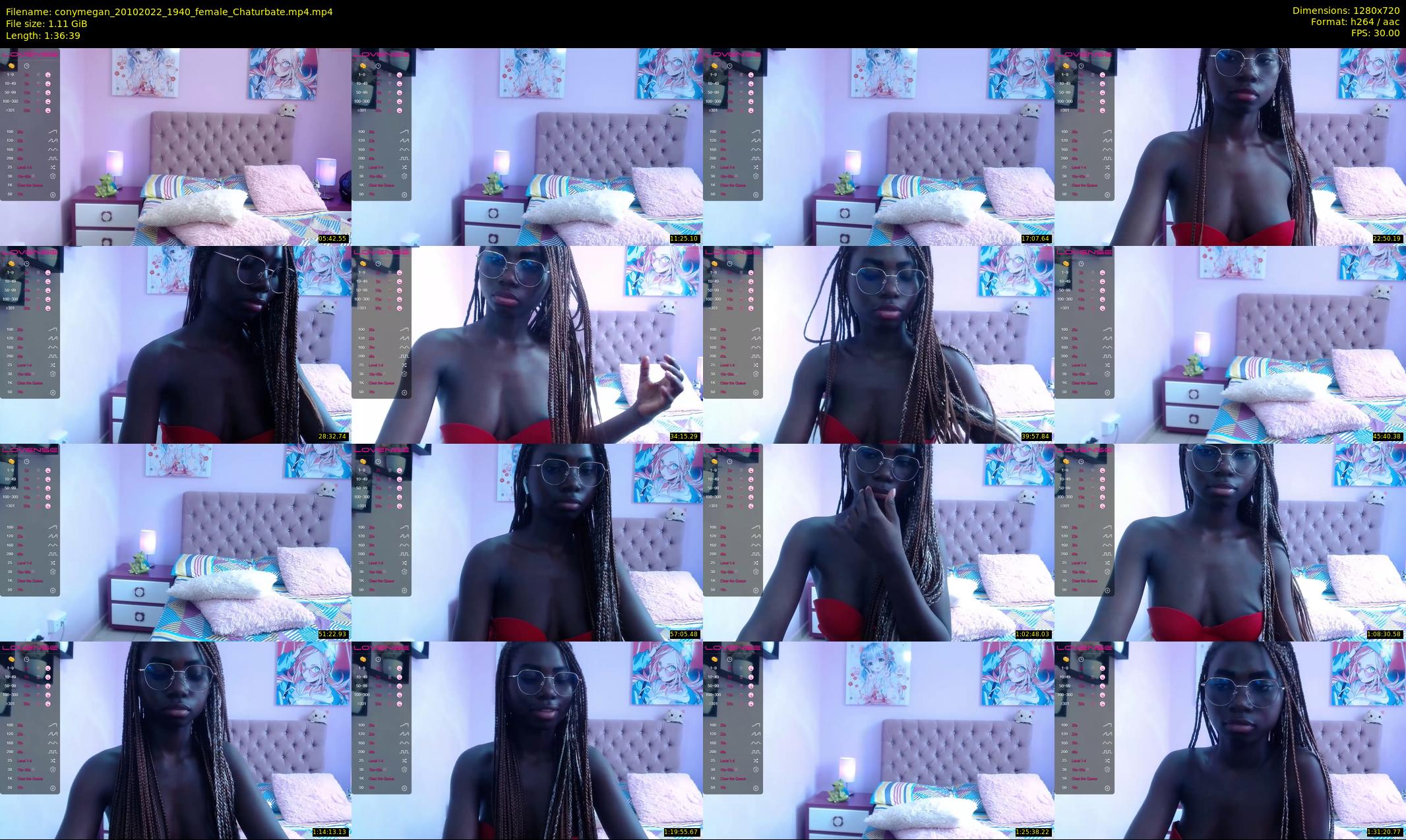 conymegan — 97 minute Chaturbate female cam show recording, 720p, Oct 20, 2022