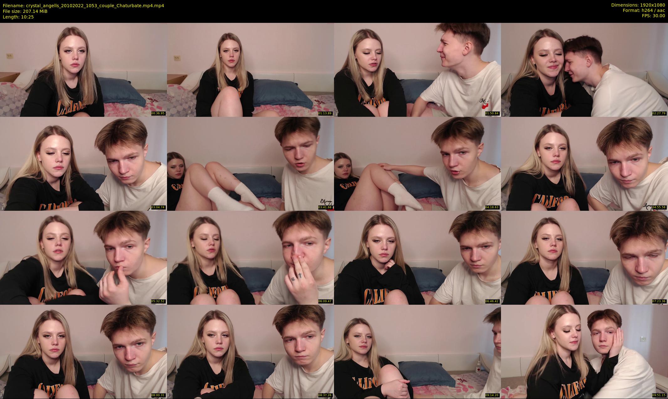 crystal_angells — 11 minute Chaturbate couple cam show recording, 1080p, Oct 20, 2022