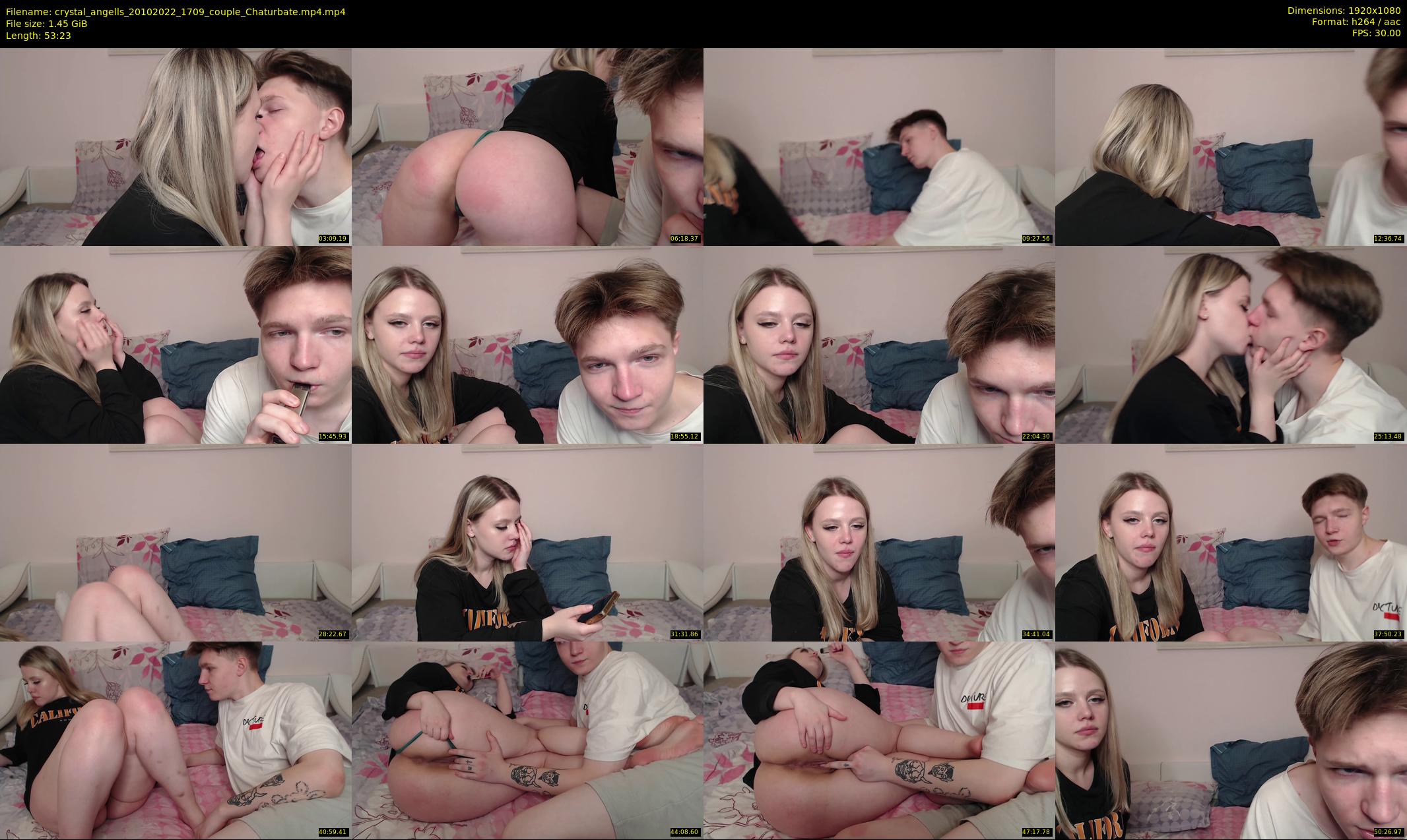 crystal_angells — 54 minute Chaturbate couple cam show recording, 1080p, Oct 20, 2022