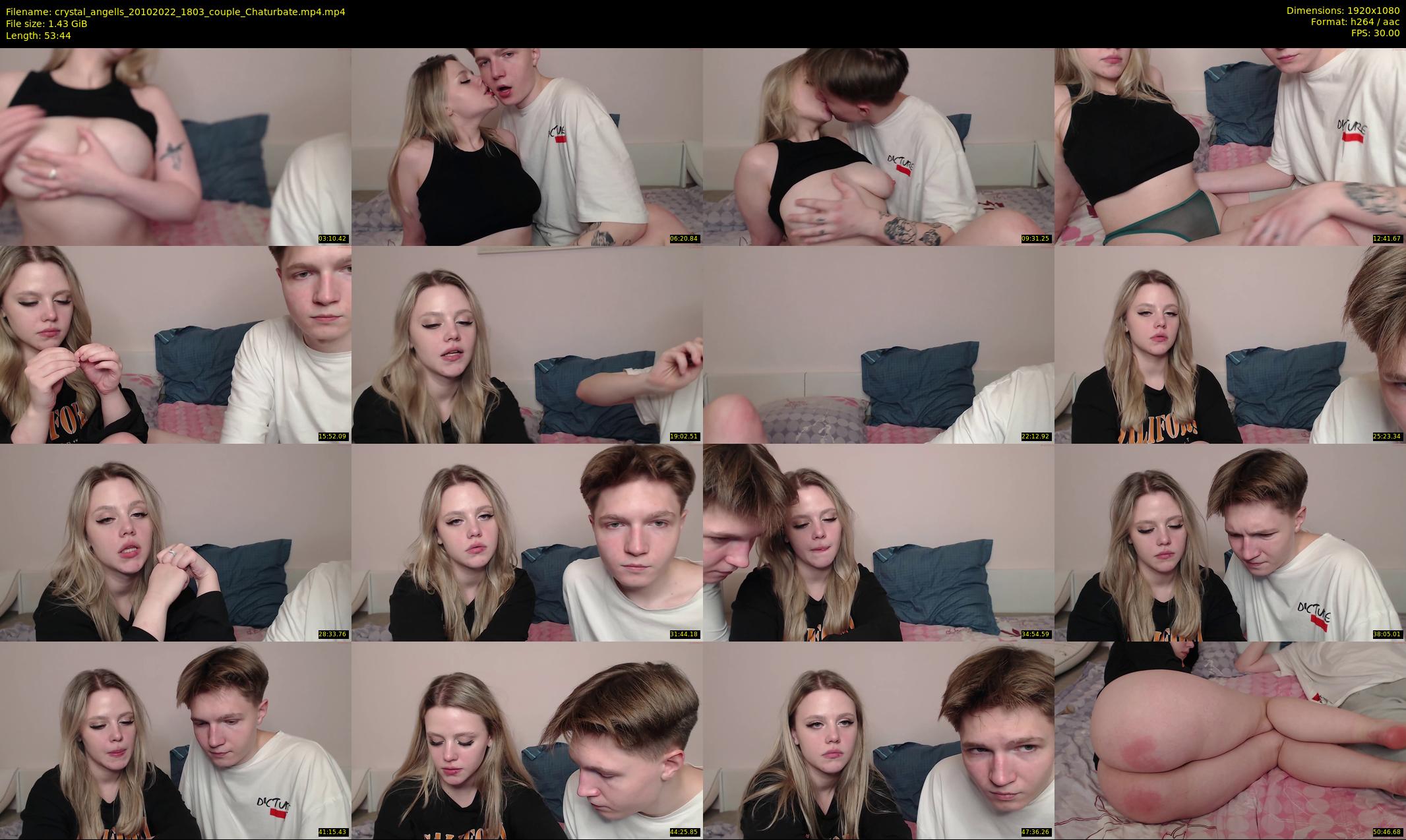 crystal_angells — 54 minute Chaturbate couple cam show recording, 1080p, Oct 20, 2022