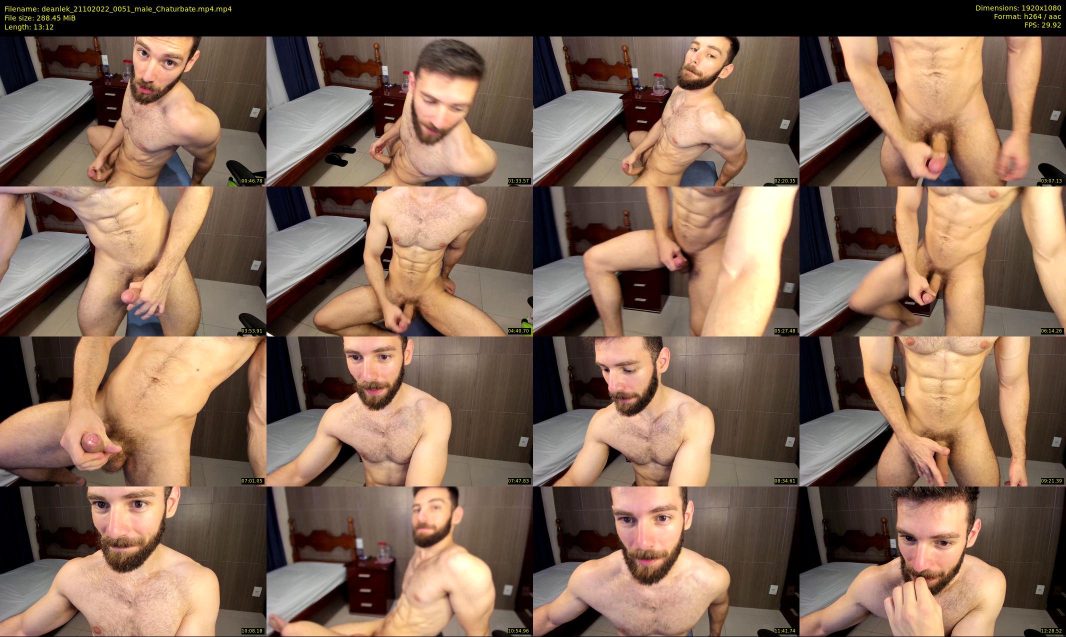 deanlek — 14 minute Chaturbate male cam show recording, 1080p, Oct 21, 2022