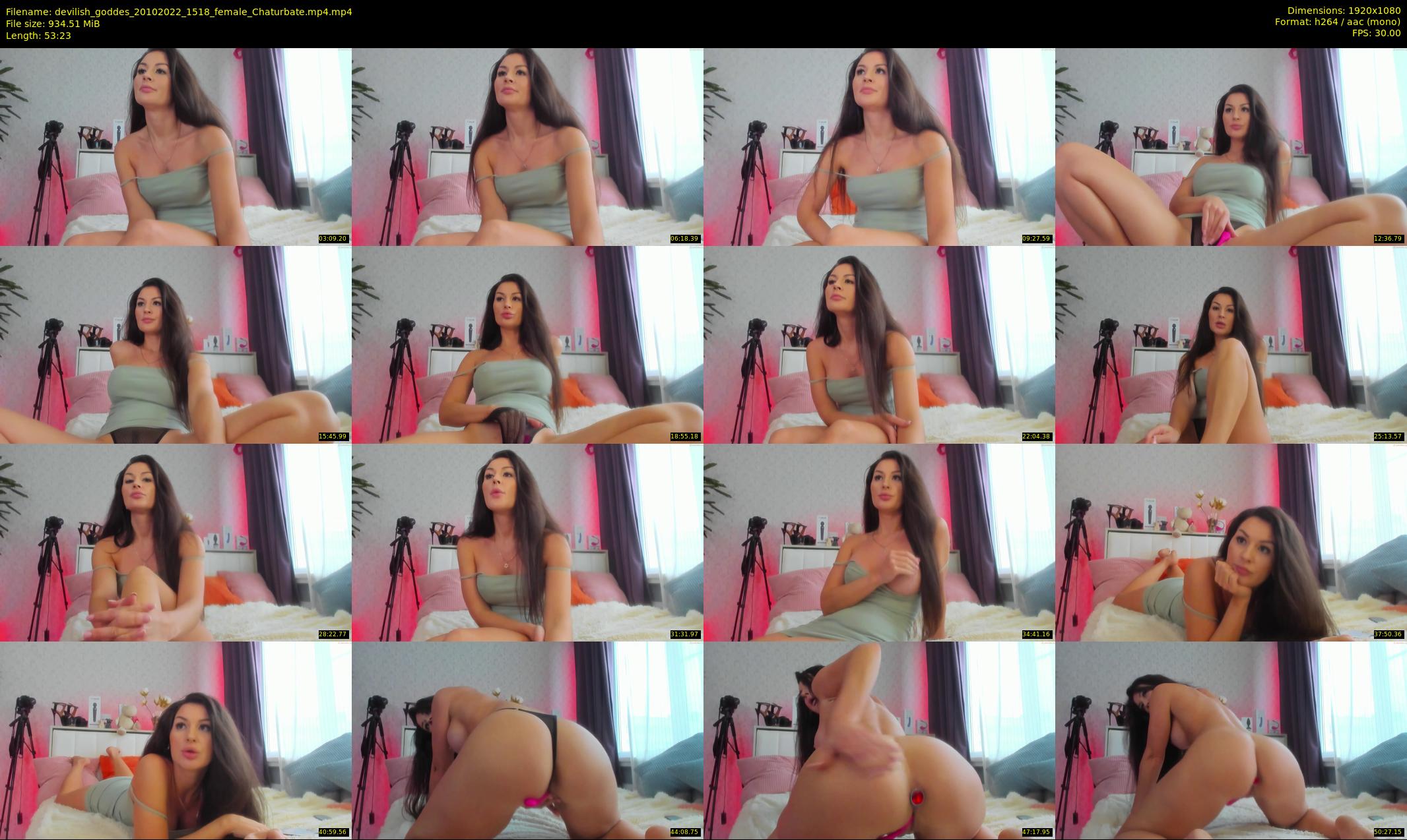 devilish_goddes — 54 minute Chaturbate female cam show recording, 1080p, Oct 20, 2022