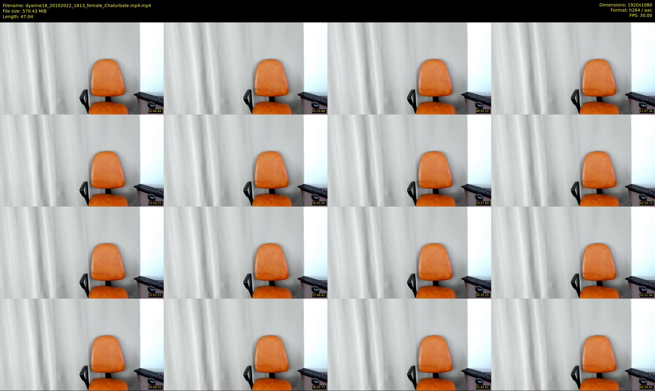 dyanne18 — 48 minute Chaturbate female cam show recording, 1080p, Oct 20, 2022