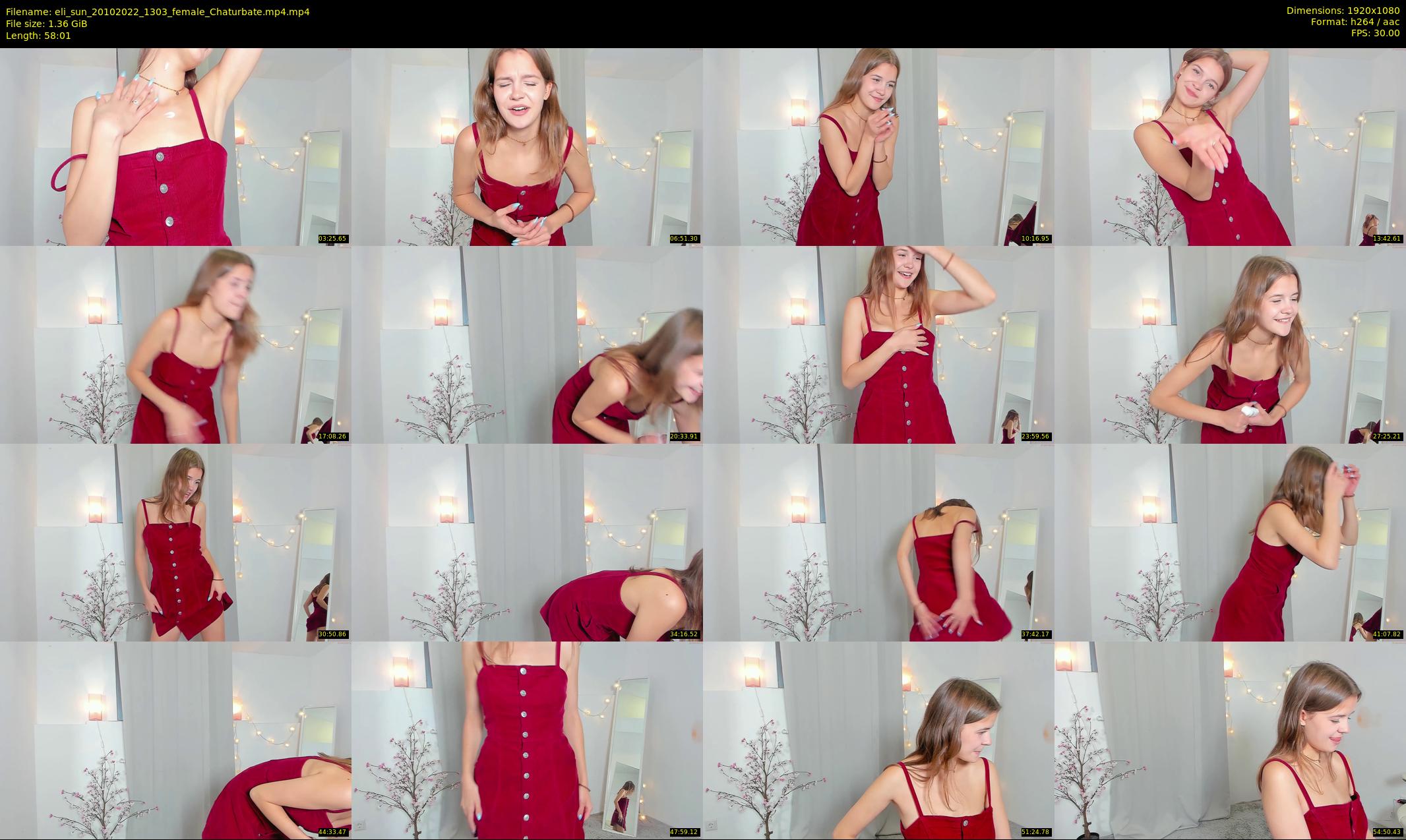 eli_sun — 59 minute Chaturbate female cam show recording, 1080p, Oct 20, 2022