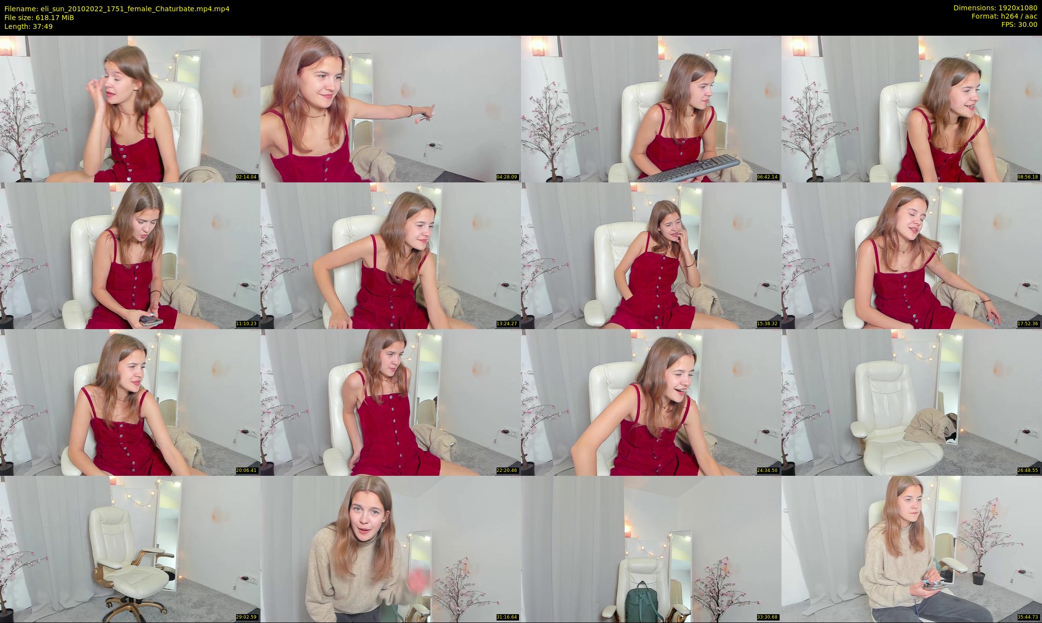 eli_sun — 38 minute Chaturbate female cam show recording, 1080p, Oct 20, 2022