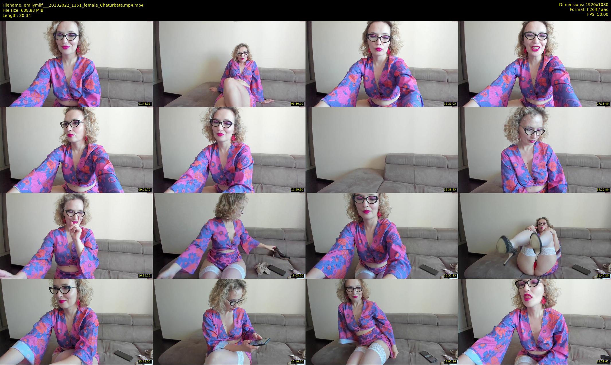 emilymilf__ — 31 minute Chaturbate female cam show recording, 1080p, Oct 20, 2022