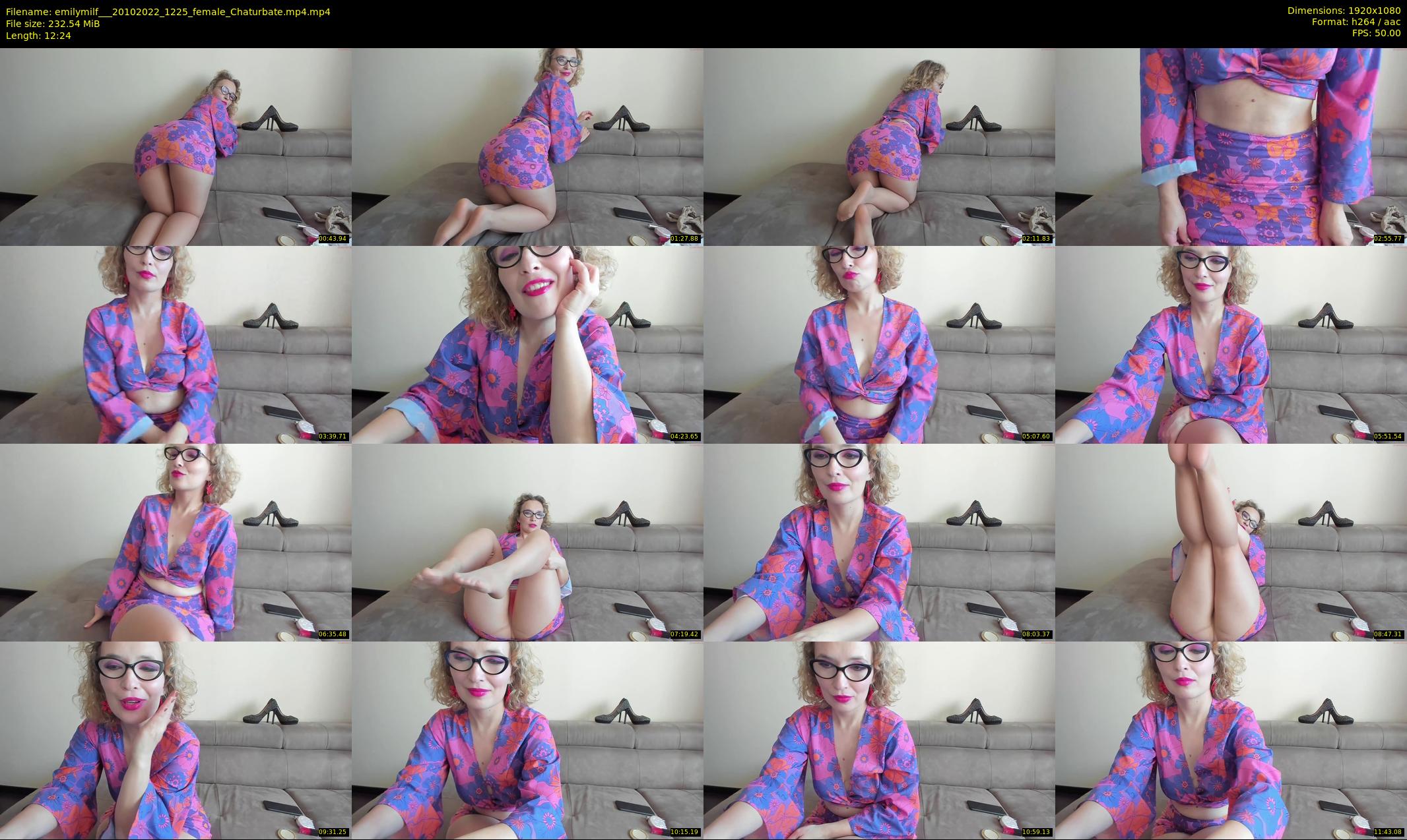 emilymilf__ — 13 minute Chaturbate female cam show recording, 1080p, Oct 20, 2022
