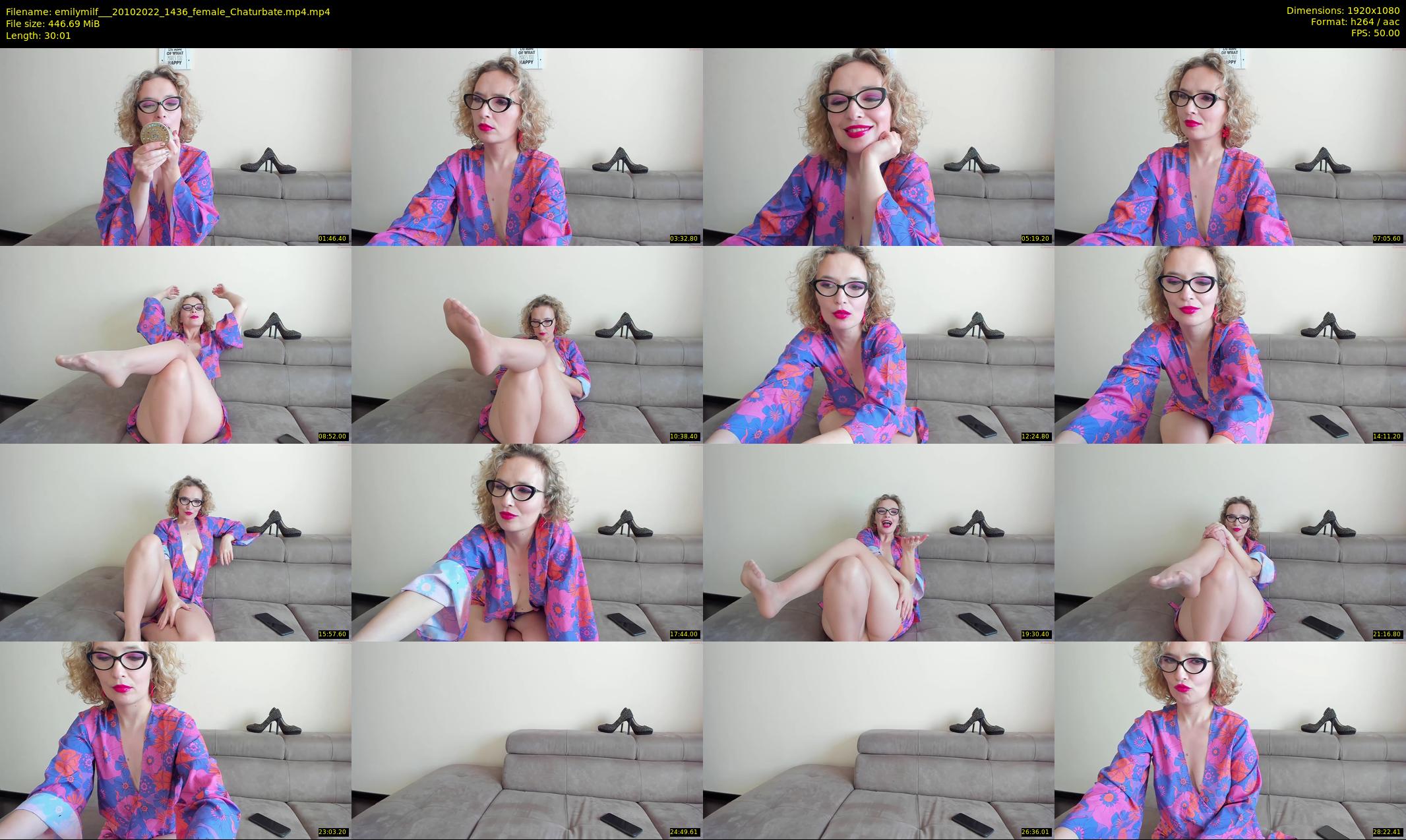 emilymilf__ — 31 minute Chaturbate female cam show recording, 1080p, Oct 20, 2022