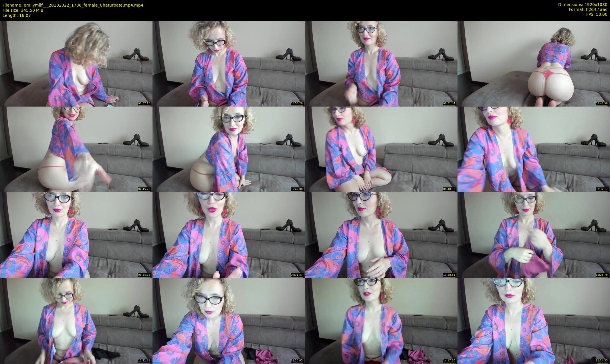 emilymilf__ — 17 minute Chaturbate female cam show recording, 1080p, Oct 20, 2022