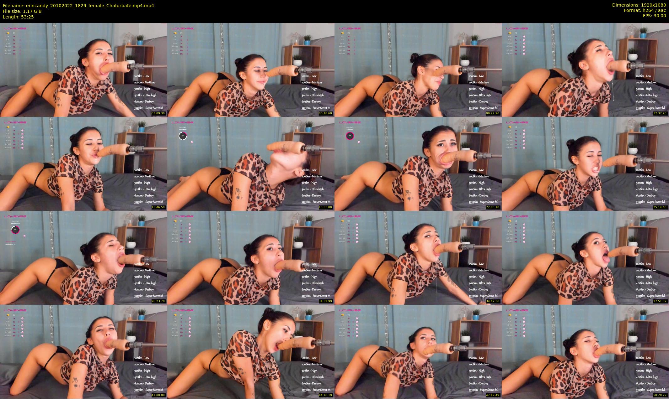 enncandy — 54 minute Chaturbate female cam show recording, 1080p, Oct 20, 2022