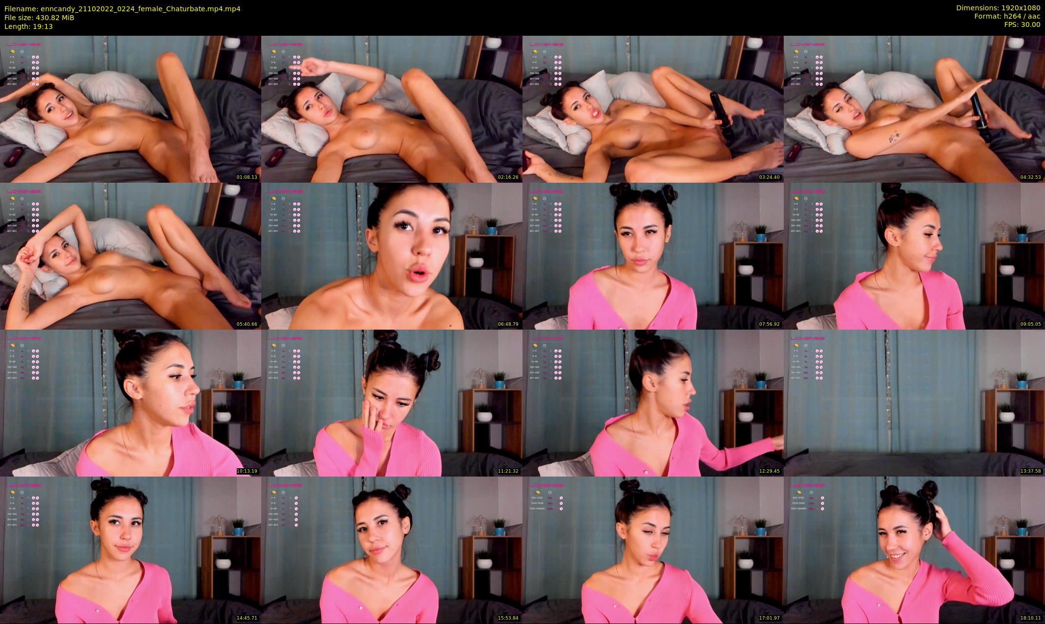 enncandy — 20 minute Chaturbate female cam show recording, 1080p, Oct 21, 2022