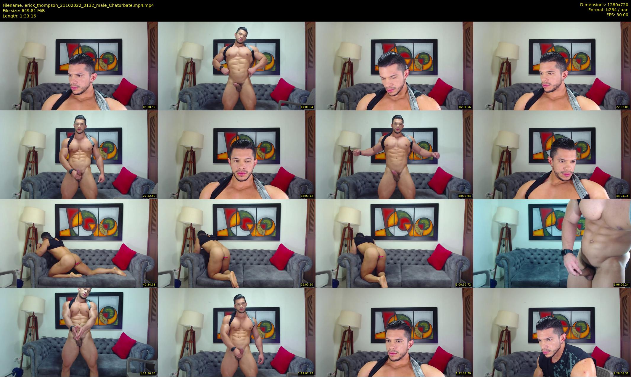 erick_thompson — 94 minute Chaturbate male cam show recording, 720p, Oct 21, 2022