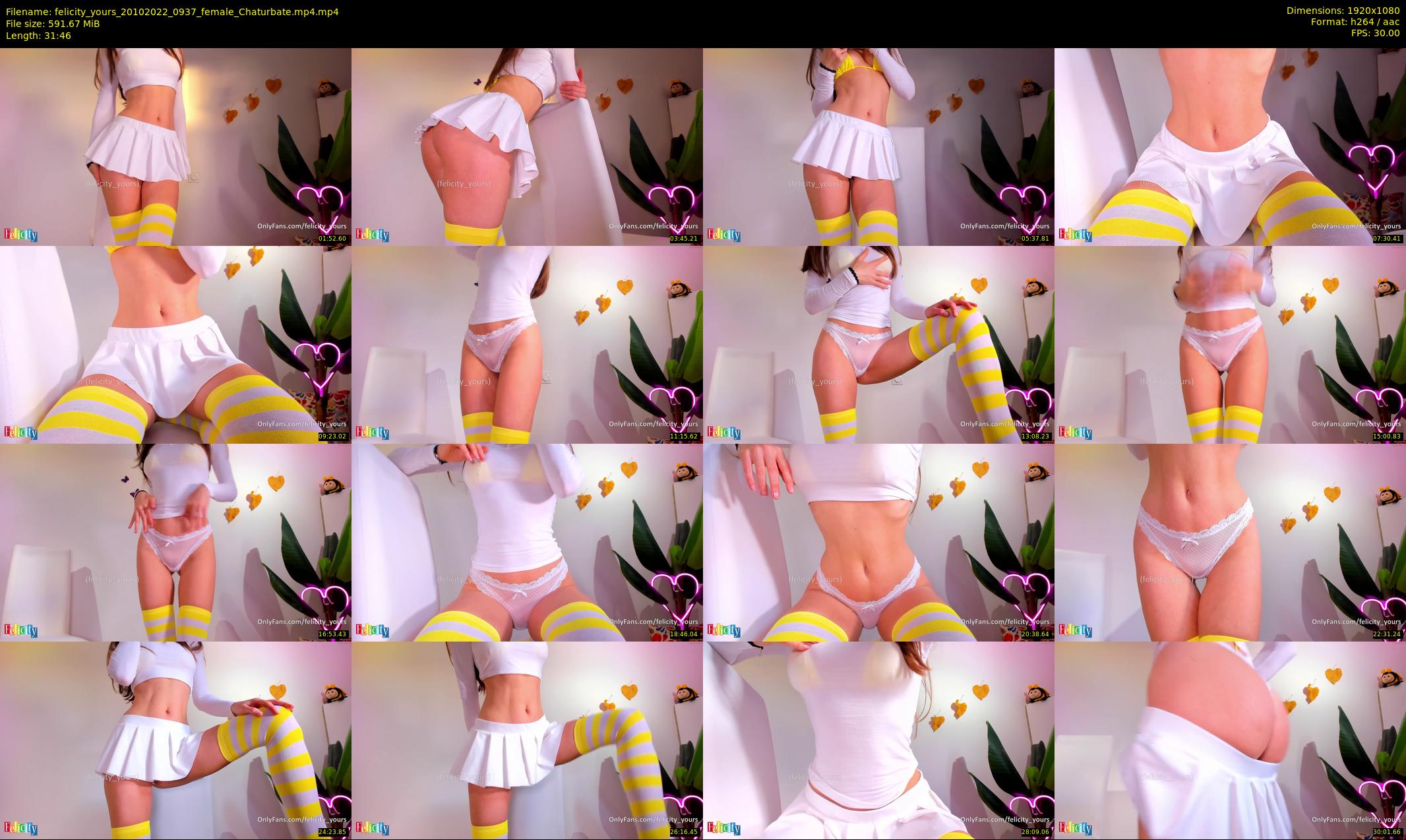 felicity_yours — 32 minute Chaturbate female cam show recording, 1080p, Oct 20, 2022