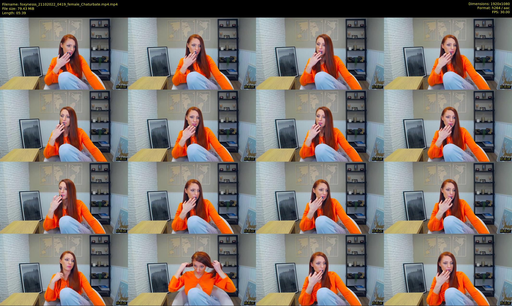 foxynesss — 6 minute Chaturbate female cam show recording, 1080p, Oct 21, 2022