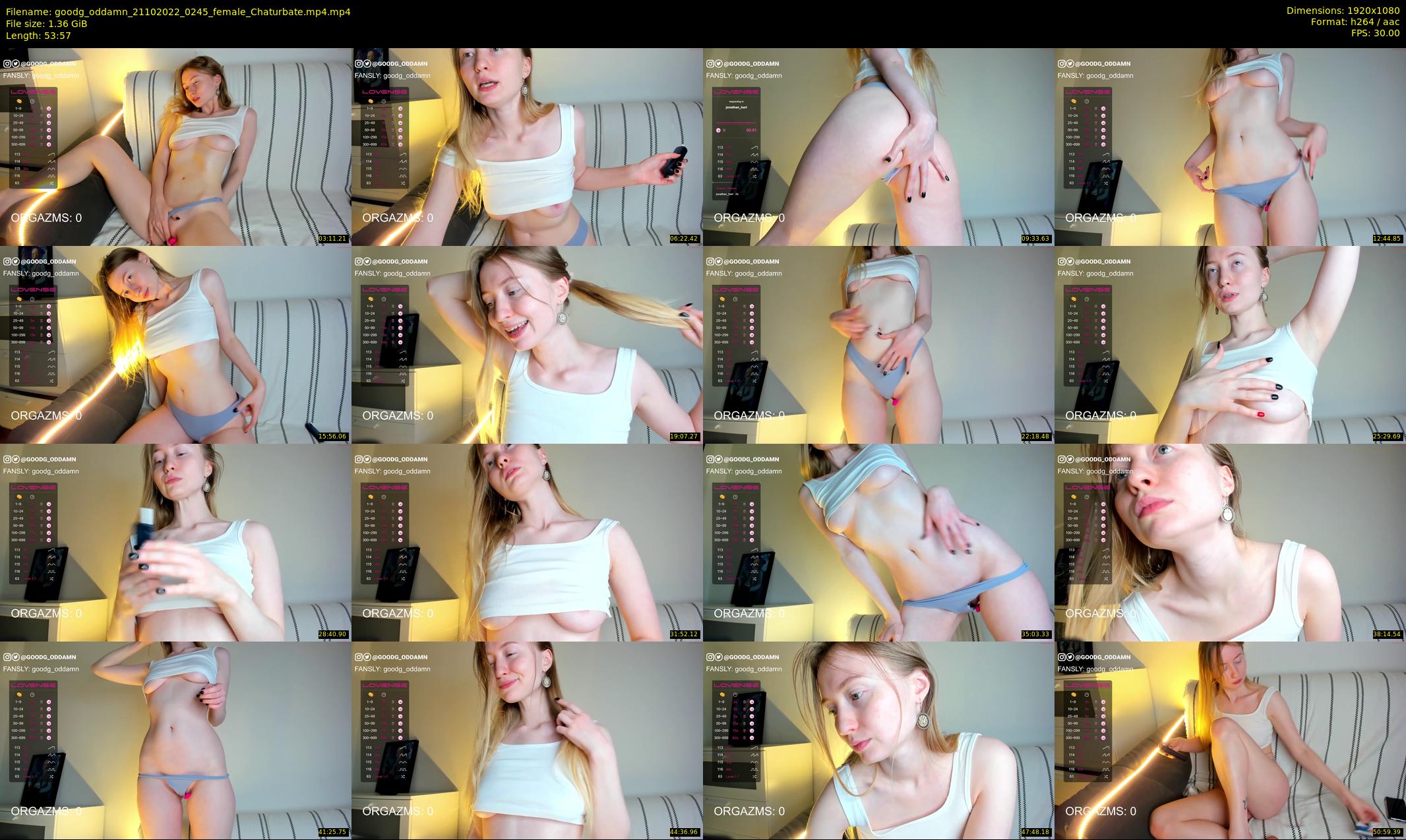 goodg_oddamn — 54 minute Chaturbate female cam show recording, 1080p, Oct 21, 2022