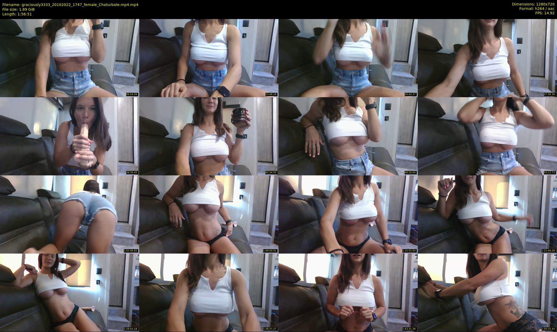graciously3333 — 117 minute Chaturbate female cam show recording, 720p, Oct 20, 2022
