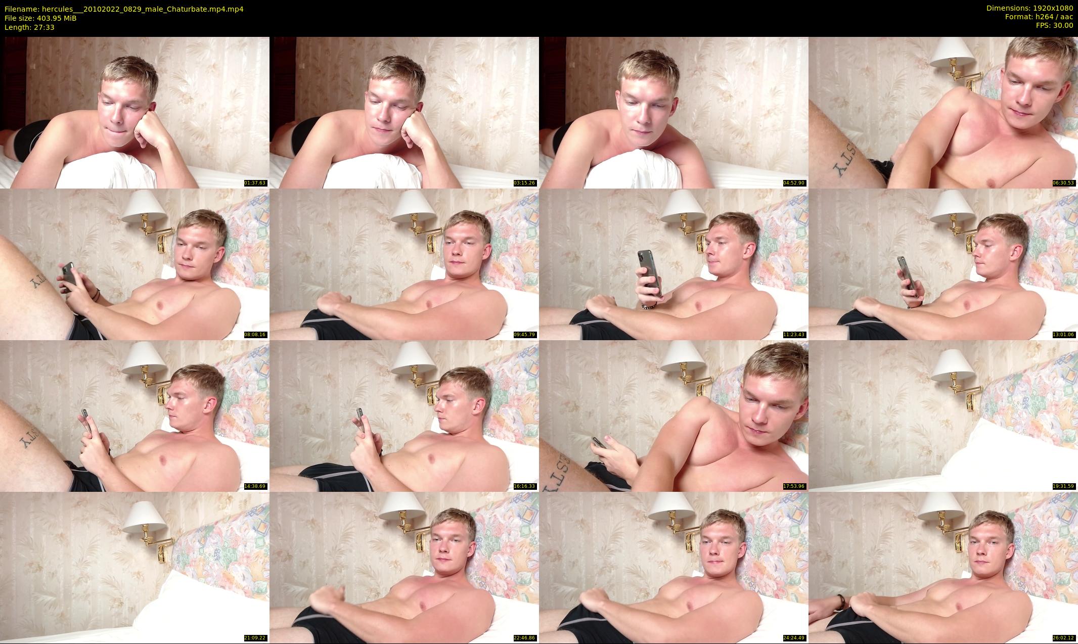 hercules__ — 28 minute Chaturbate male cam show recording, 1080p, Oct 20, 2022