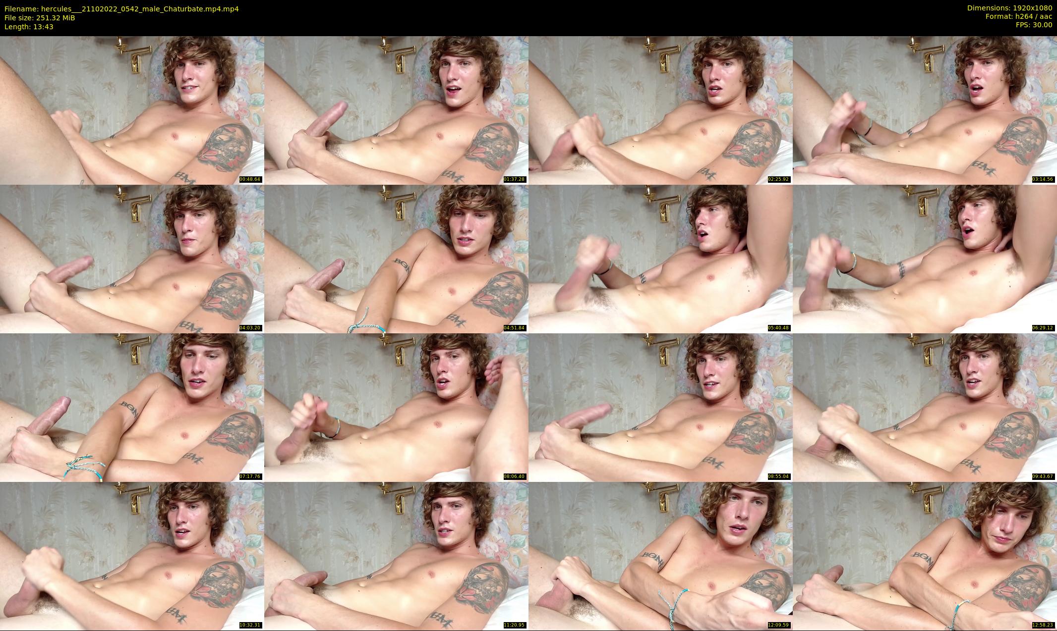 hercules__ — 14 minute Chaturbate male cam show recording, 1080p, Oct 21, 2022