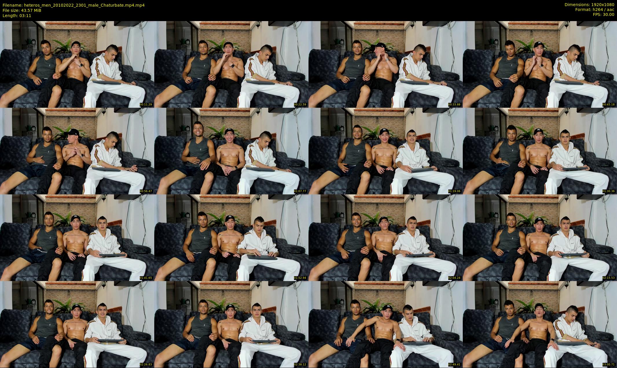 heteros_men — 4 minute Chaturbate male cam show recording, 1080p, Oct 20, 2022