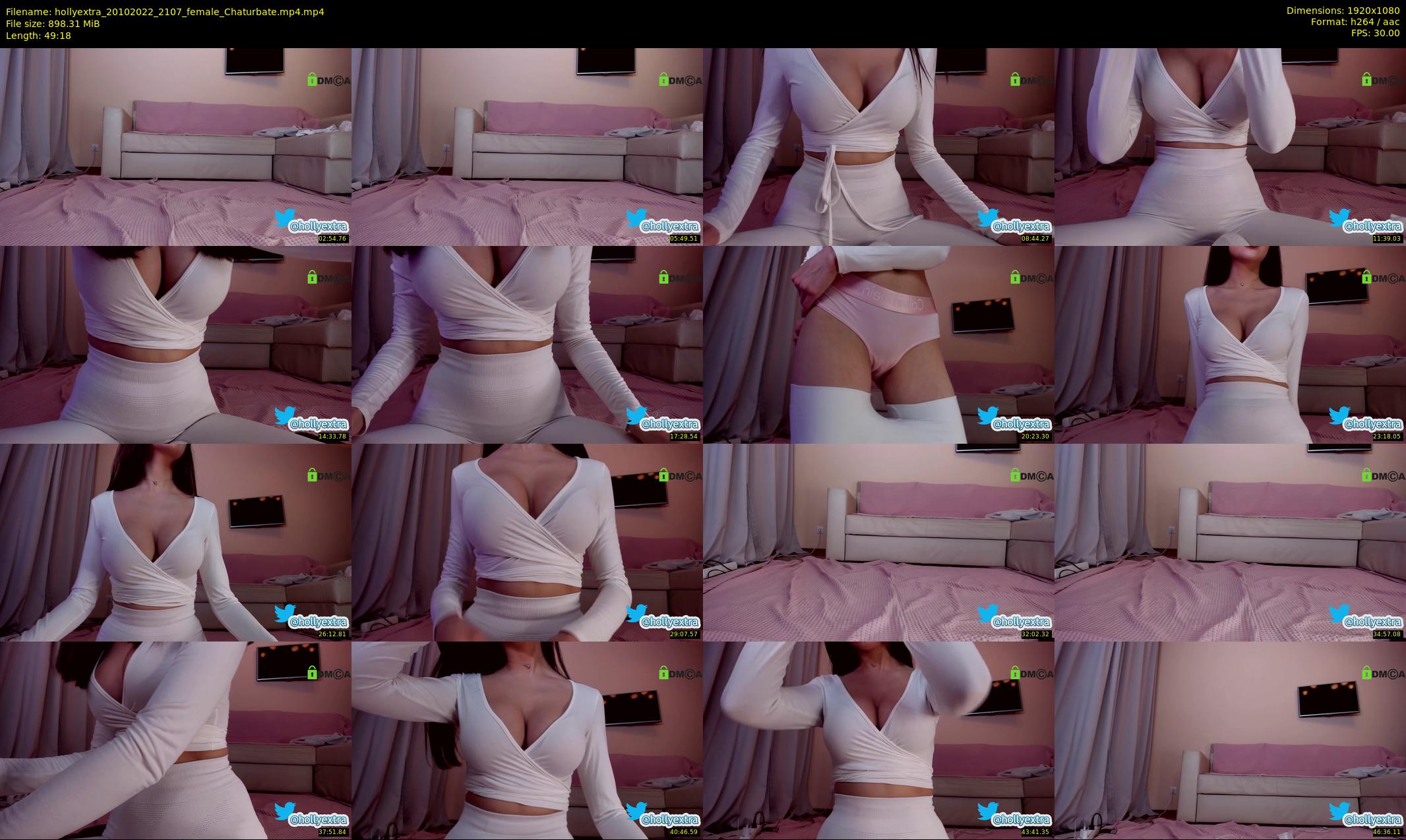 hollyextra — 50 minute Chaturbate female cam show recording, 1080p, Oct 20, 2022