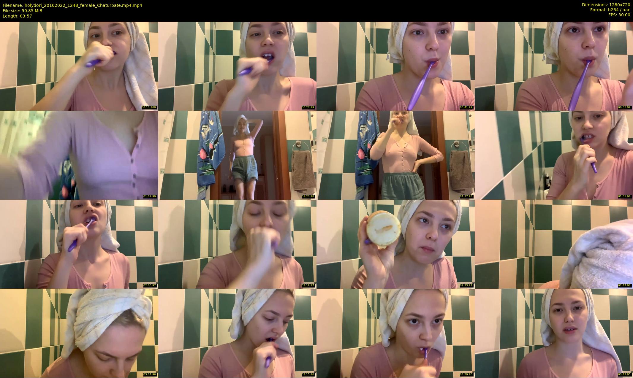 holydori — 4 minute Chaturbate female cam show recording, 720p, Oct 20, 2022