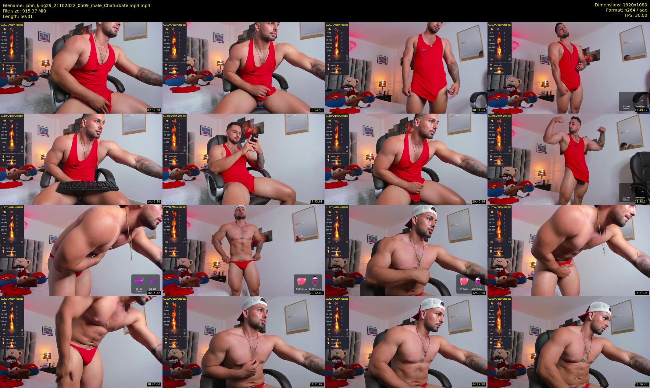 john_king29 — 51 minute Chaturbate male cam show recording, 1080p, Oct 21, 2022