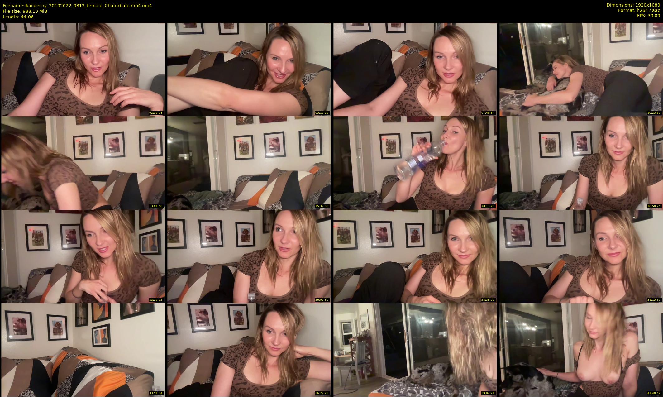 kaileeshy — 45 minute Chaturbate female cam show recording, 1080p, Oct 20, 2022