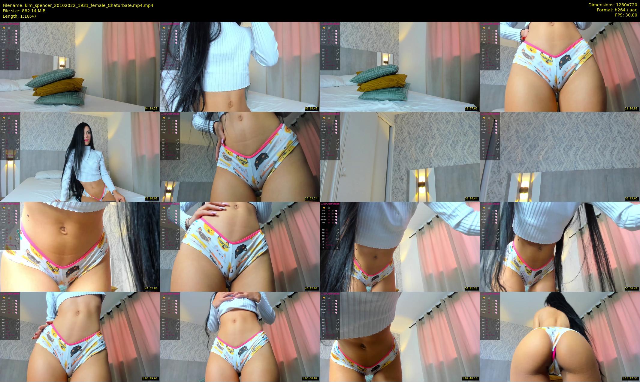 kim_spencer — 79 minute Chaturbate female cam show recording, 720p, Oct 20, 2022