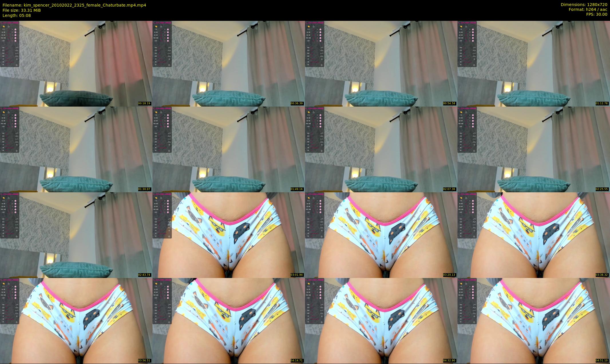 kim_spencer — 6 minute Chaturbate female cam show recording, 720p, Oct 20, 2022