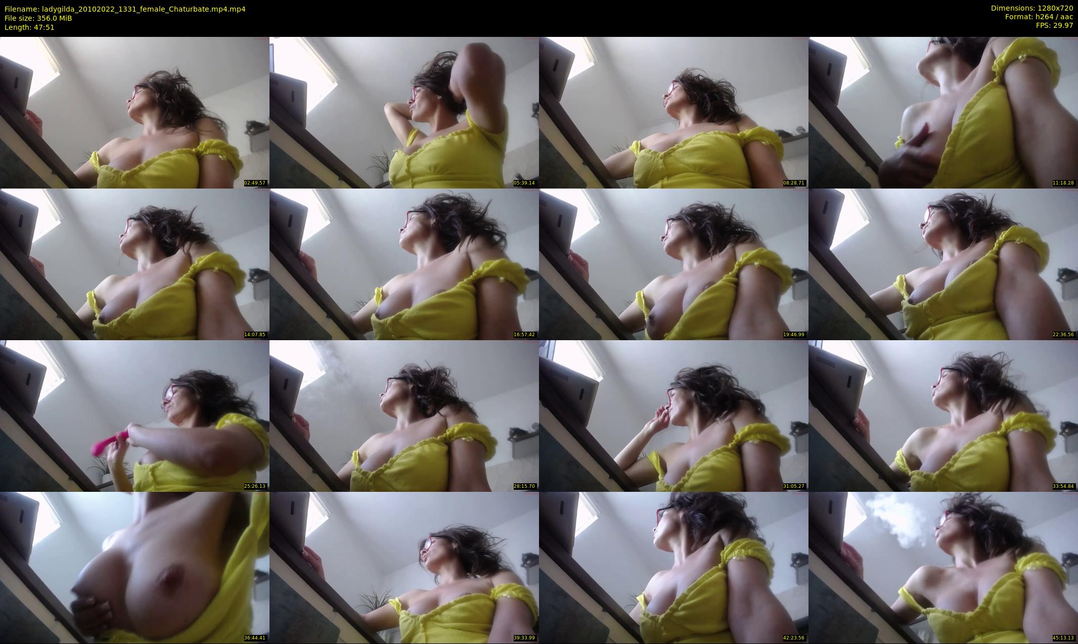 ladygilda — 48 minute Chaturbate female cam show recording, 720p, Oct 20, 2022
