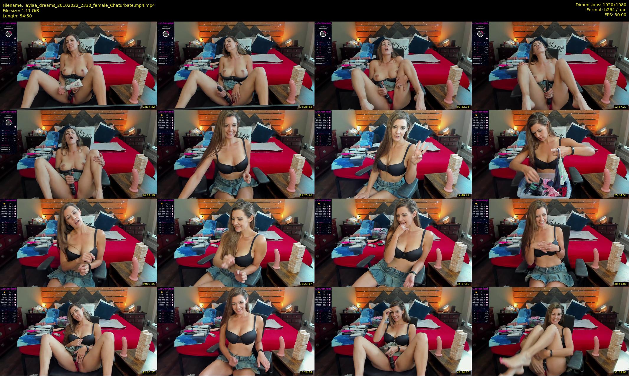 laylaa_dreams — 55 minute Chaturbate female cam show recording, 1080p, Oct 20, 2022